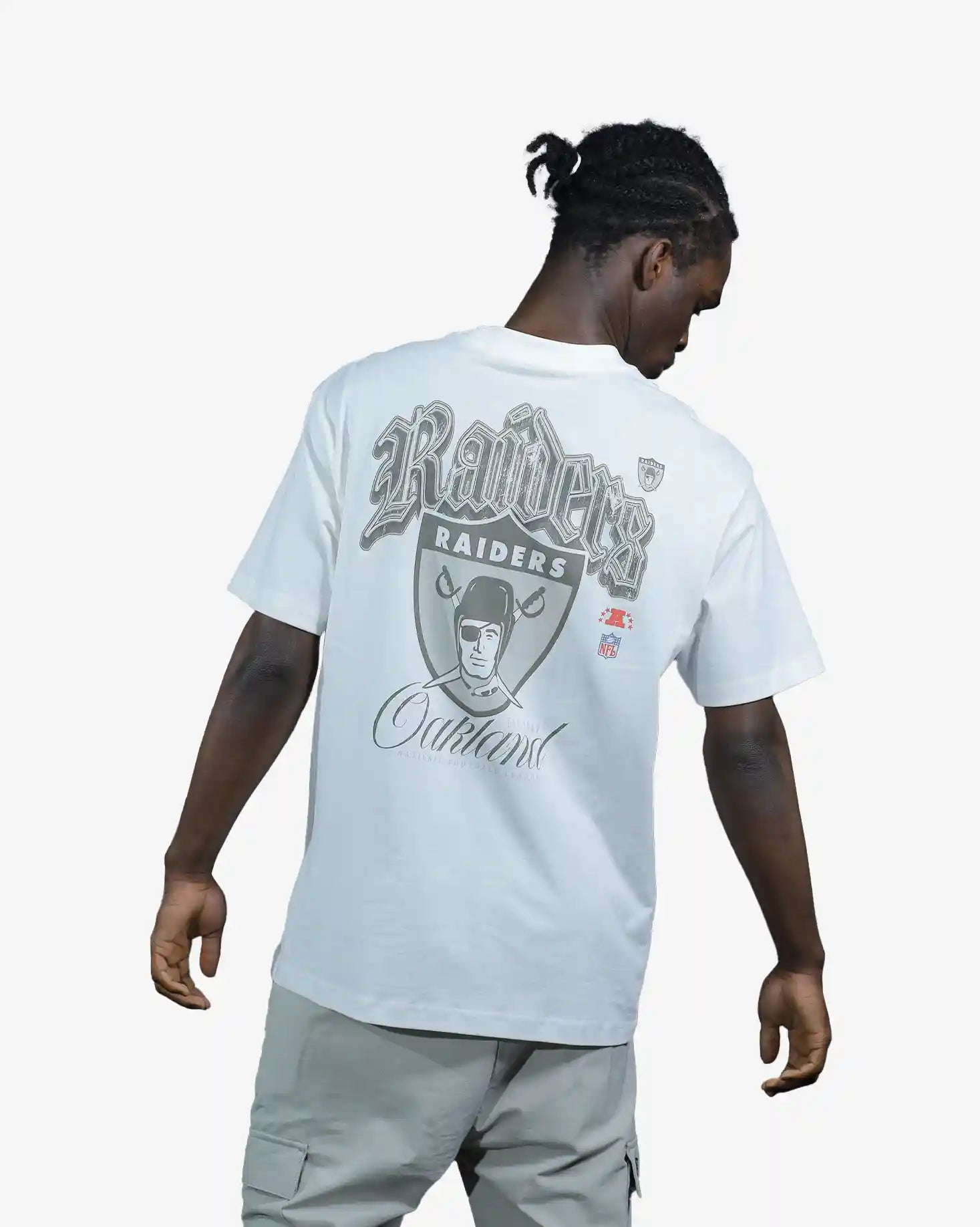 Los Angeles Raiders Vintage Gothic Team Oversized T-Shirt