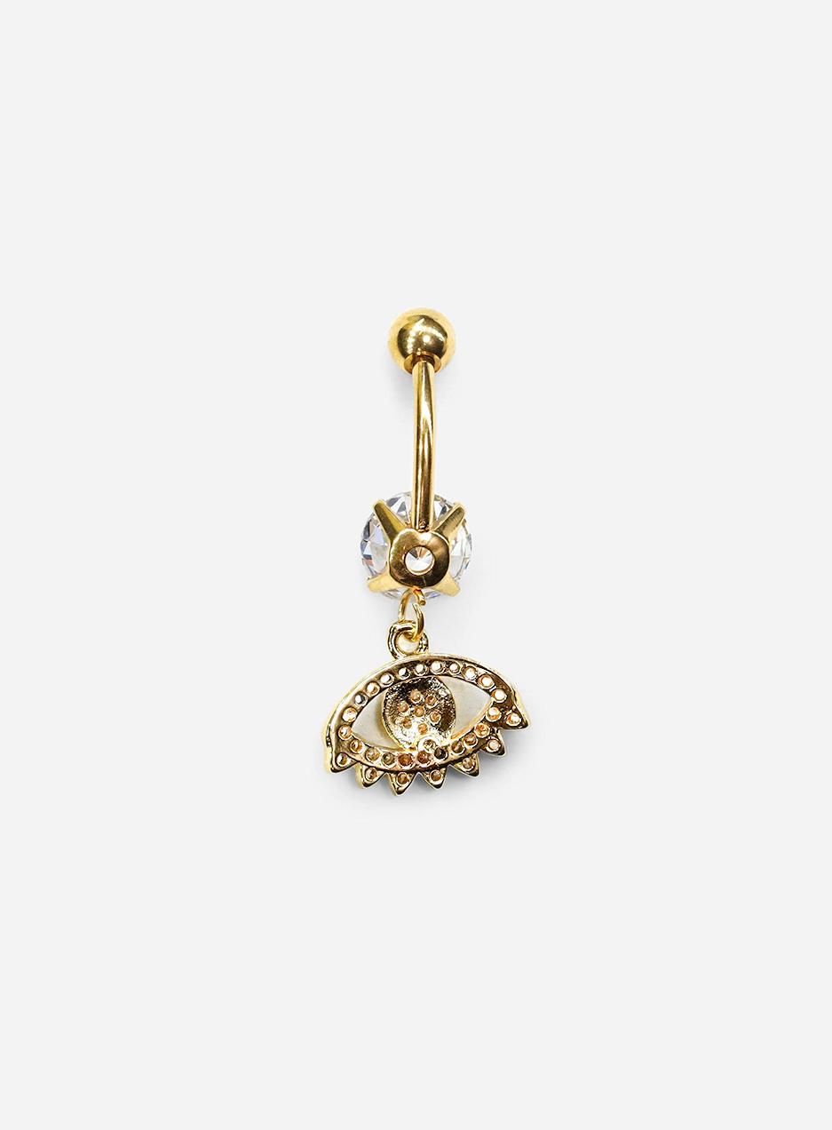 Classic Evil Eye Belly Button Ring