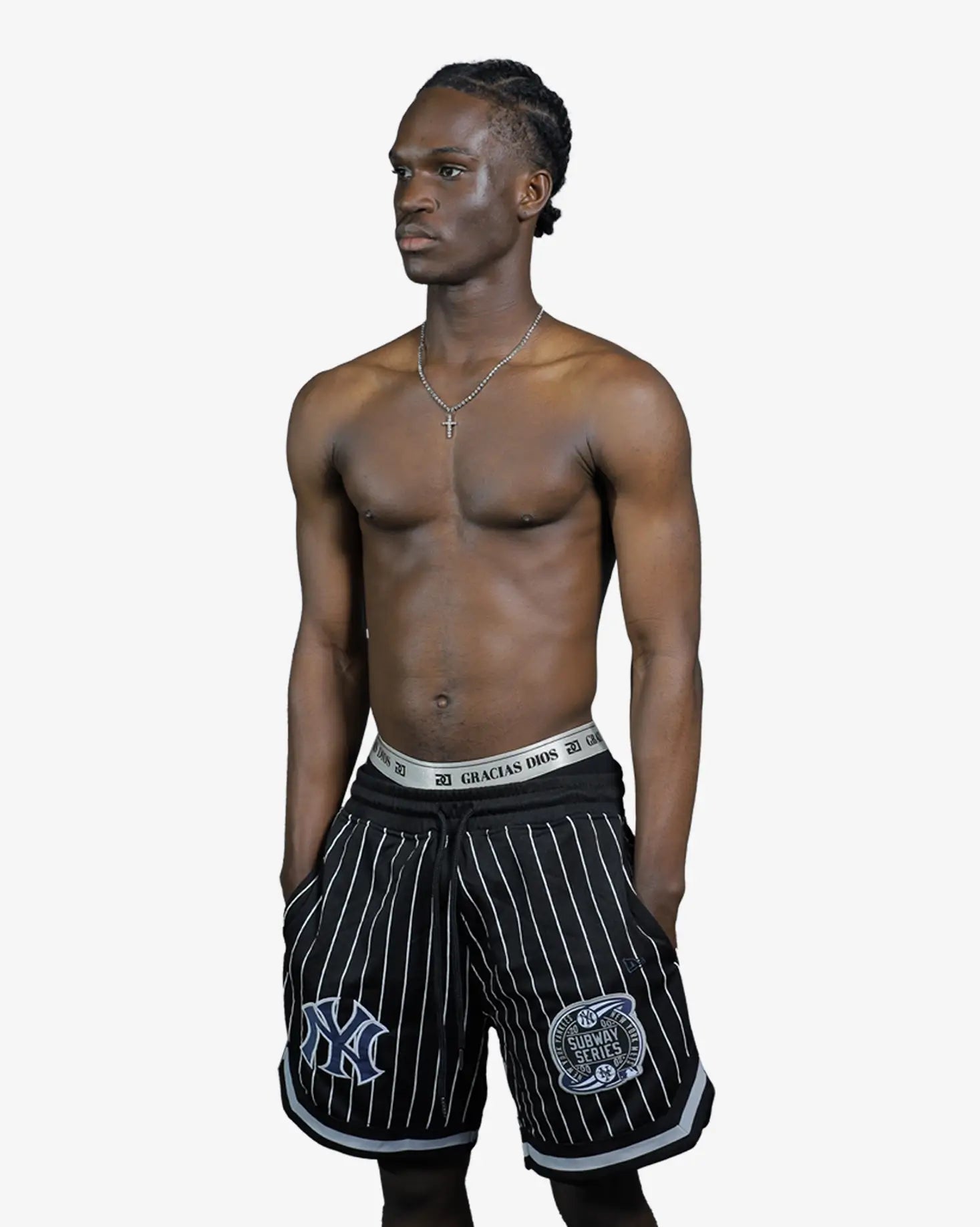 New York Yankees Subway Series Mesh Shorts