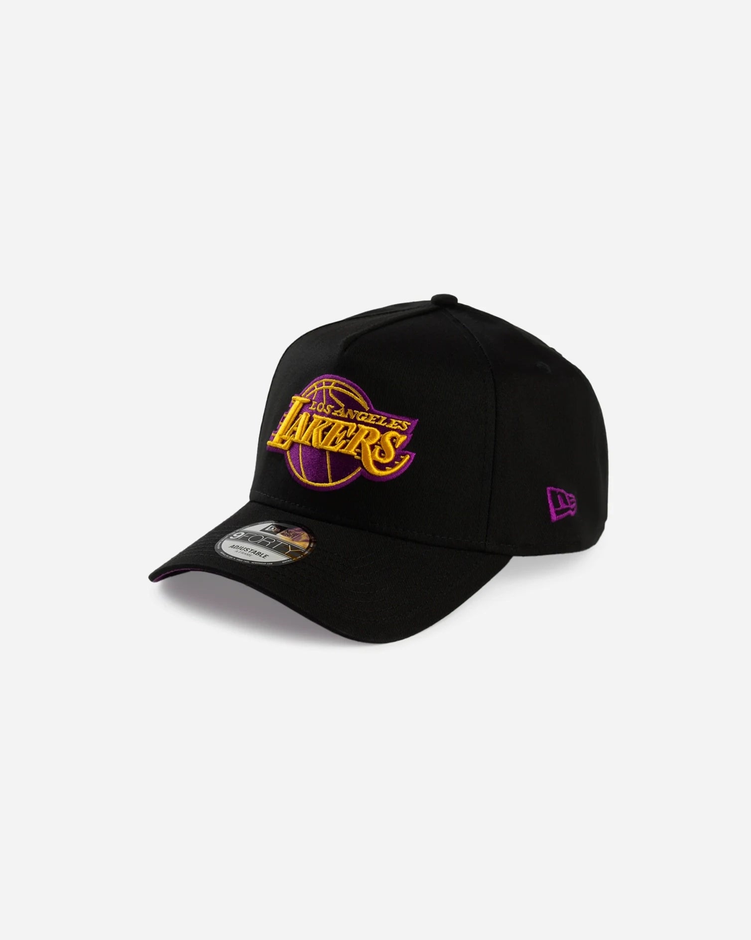 Los Angeles Lakers Passionfruit 9Forty A-Frame Snapback