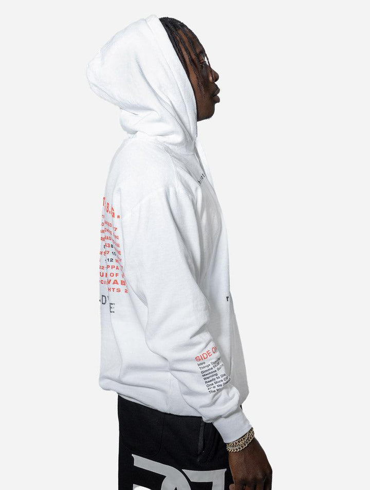 Biggie Ready To Die Tracklist Hoodie
