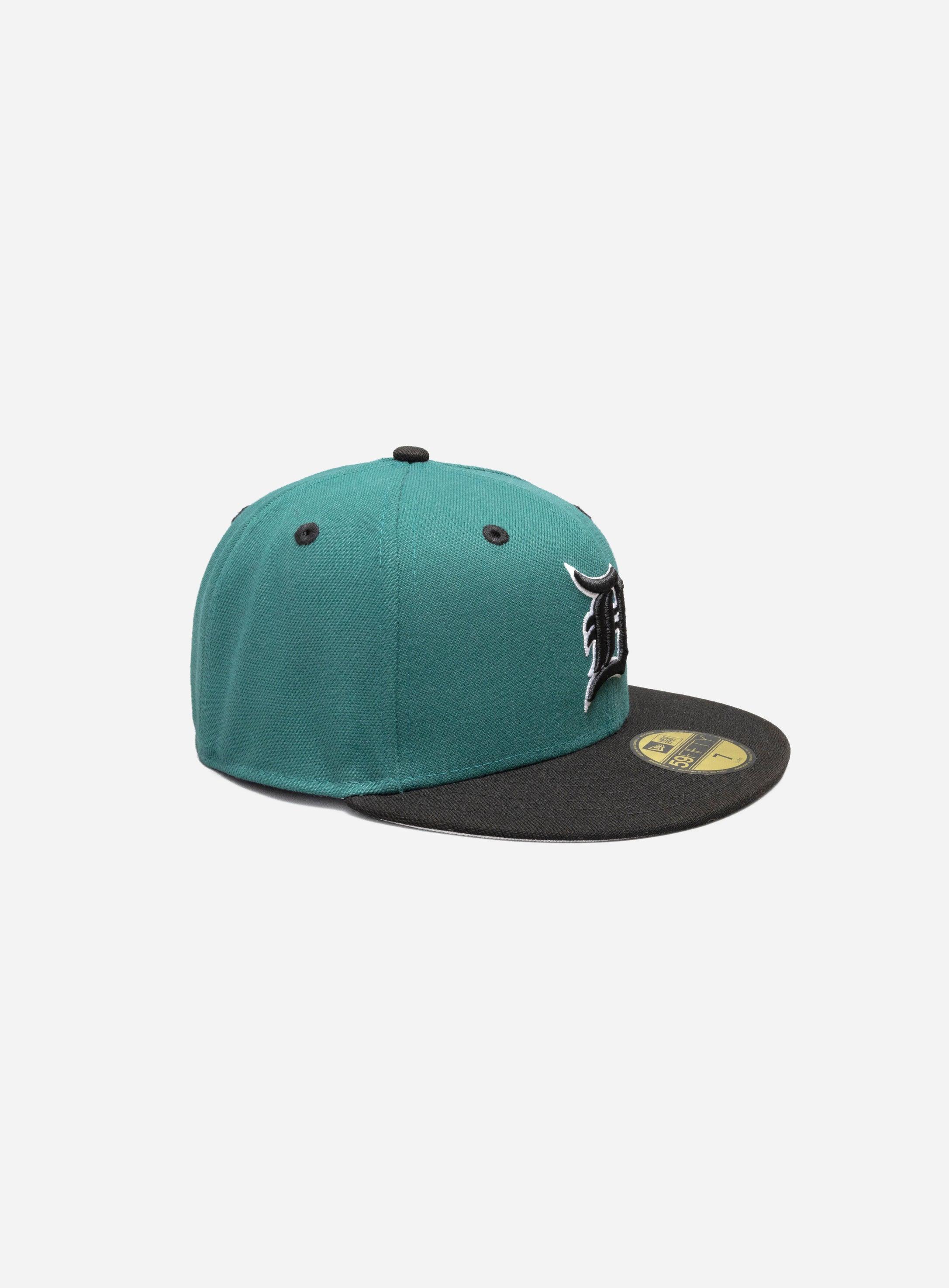New Era Detroit Tigers Pine & Black 59Fifty Fitted - Challenger Streetwear