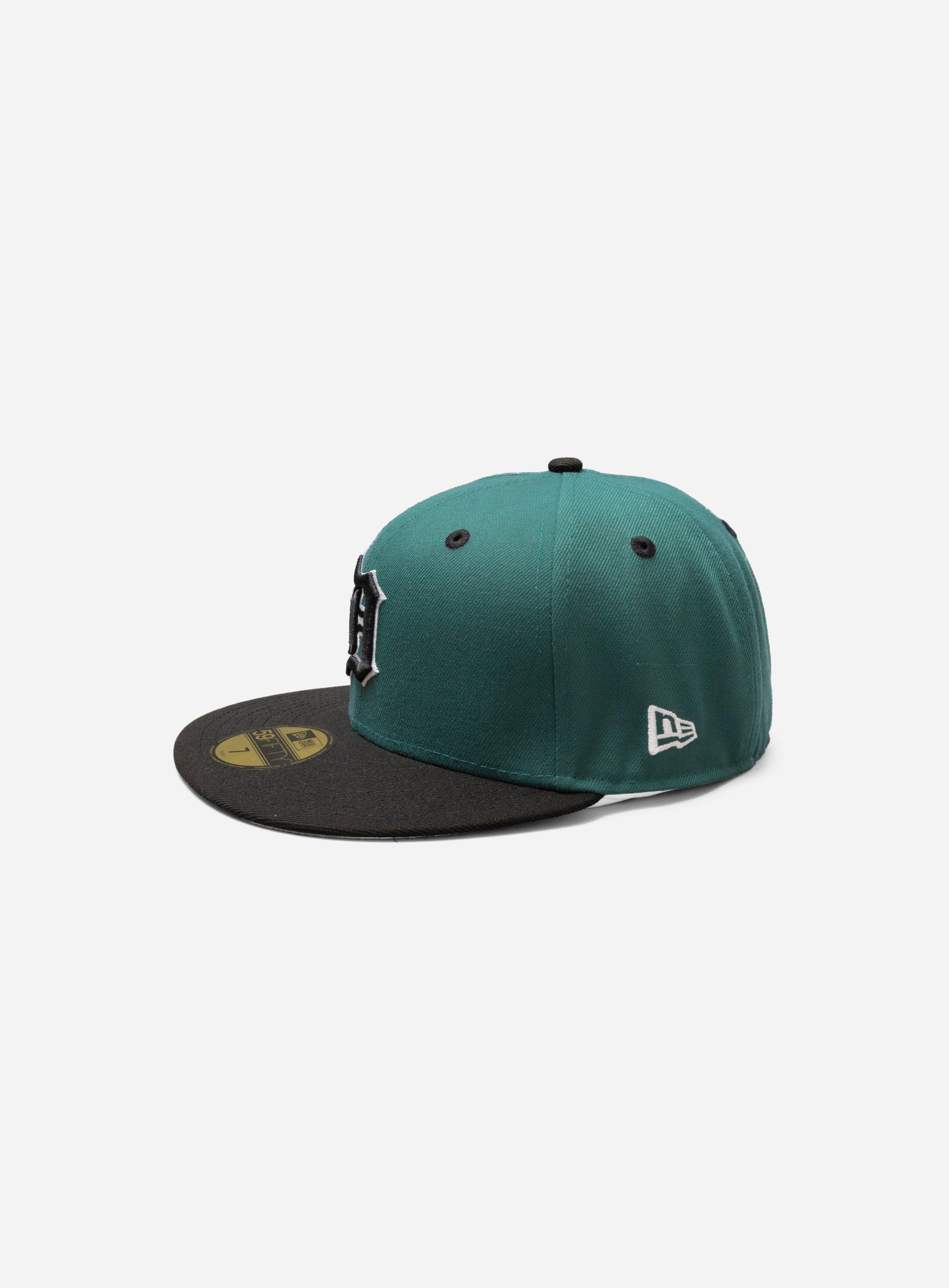 New Era Detroit Tigers Pine & Black 59Fifty Fitted - Challenger Streetwear