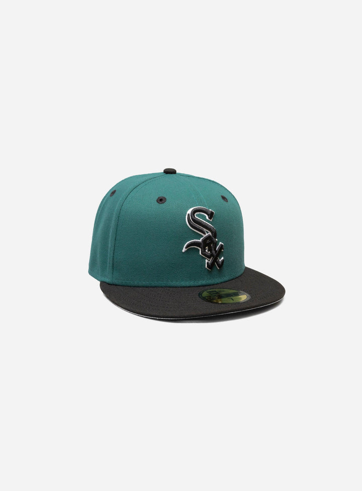 New Era Chicago White Sox Pine & Black 59Fifty Fitted - Challenger Streetwear