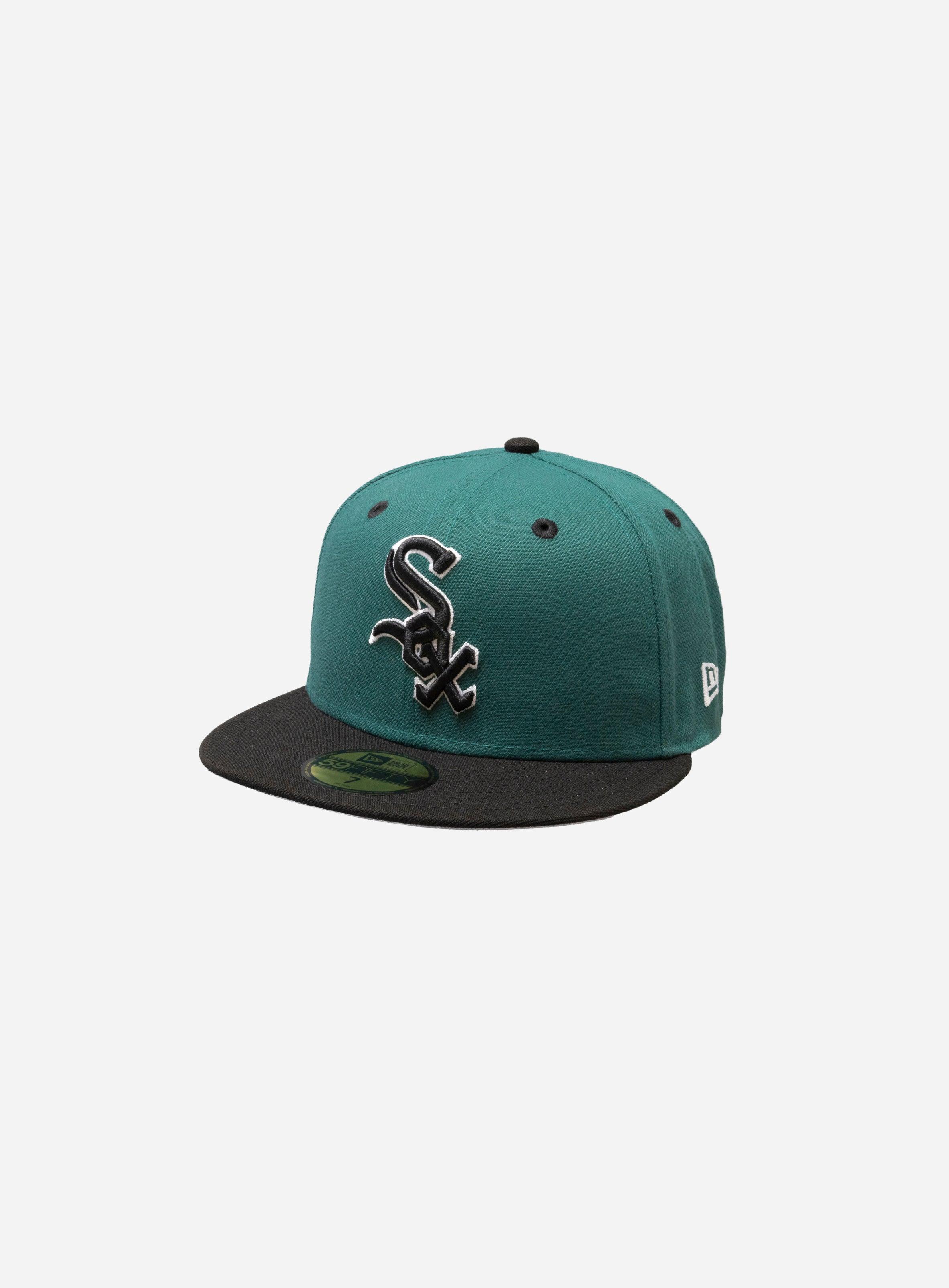 New Era Chicago White Sox Pine & Black 59Fifty Fitted - Challenger Streetwear