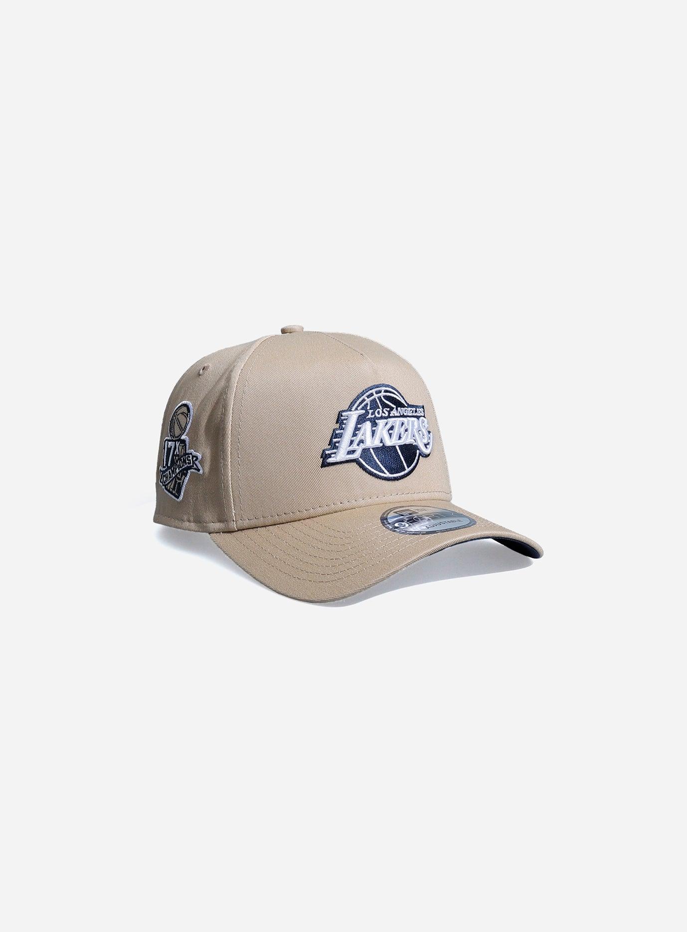 New Era Los Angeles Lakers Camel Ocean 9Forty A-Frame - Challenger Streetwear