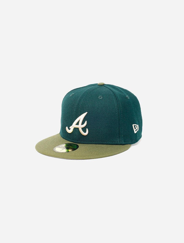 New Era Atlanta Braves World Series Collard Greens 59Fifty Fitted - Challenger Streetwear