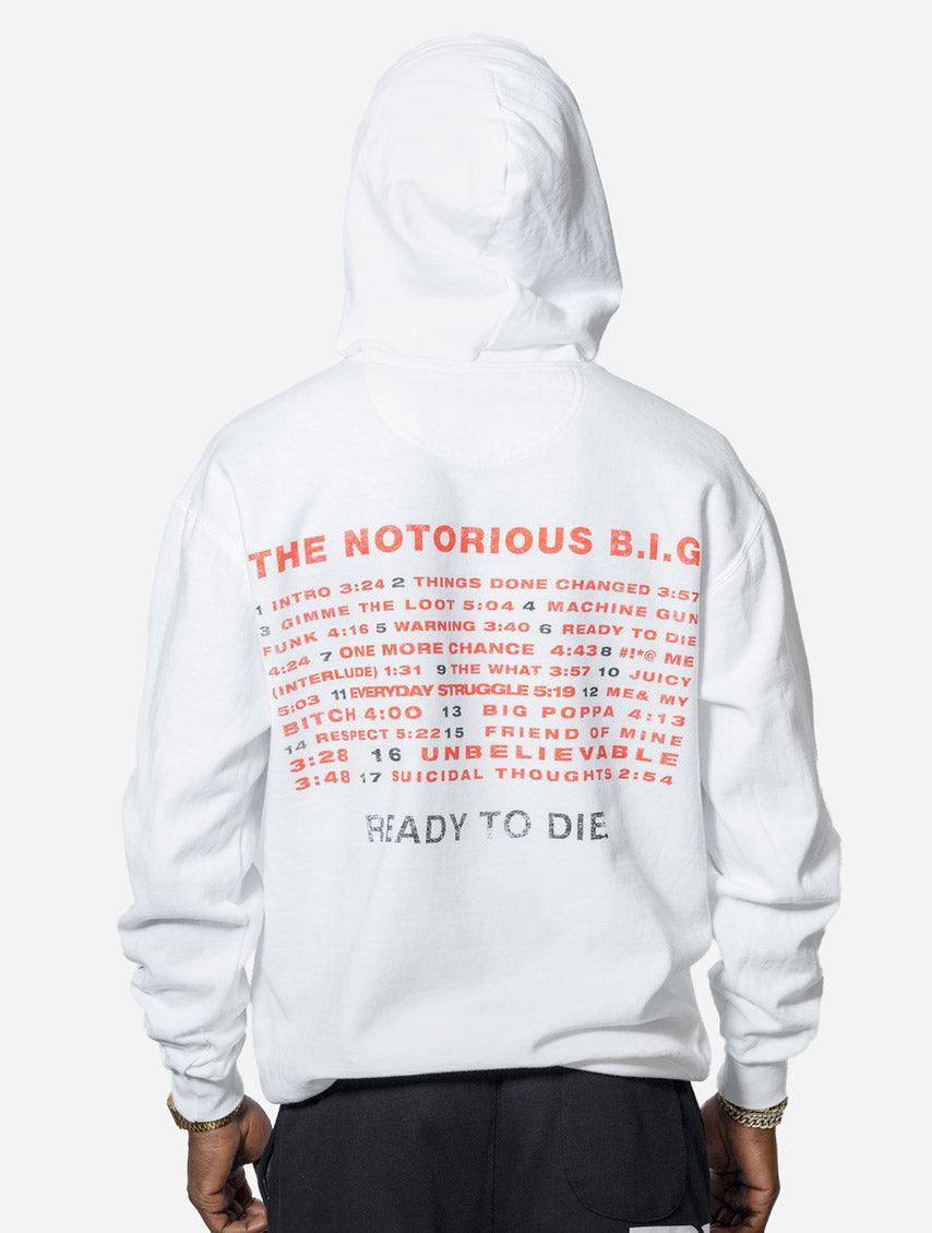 Biggie smalls ready top to die hoodie