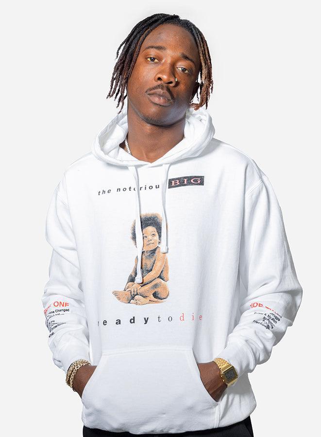 Big white clearance hoodie