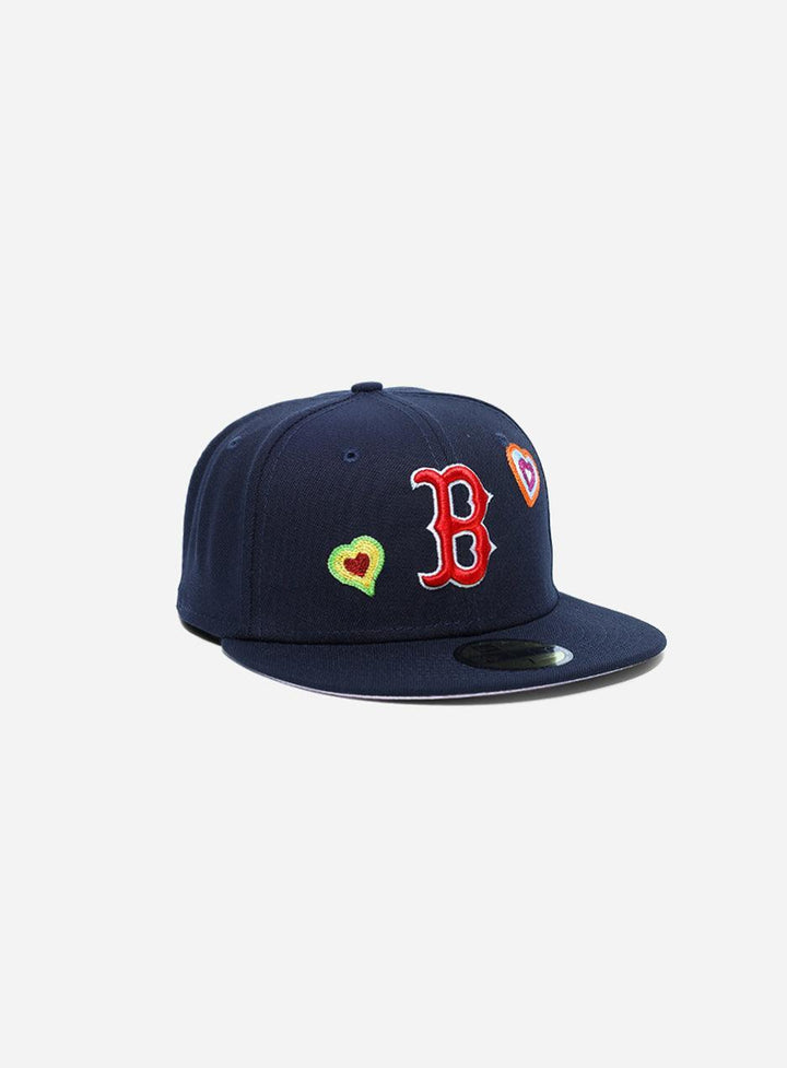 New Era Boston Red Sox 59Fifty Fitted Chainstitch Heart - Challenger Streetwear