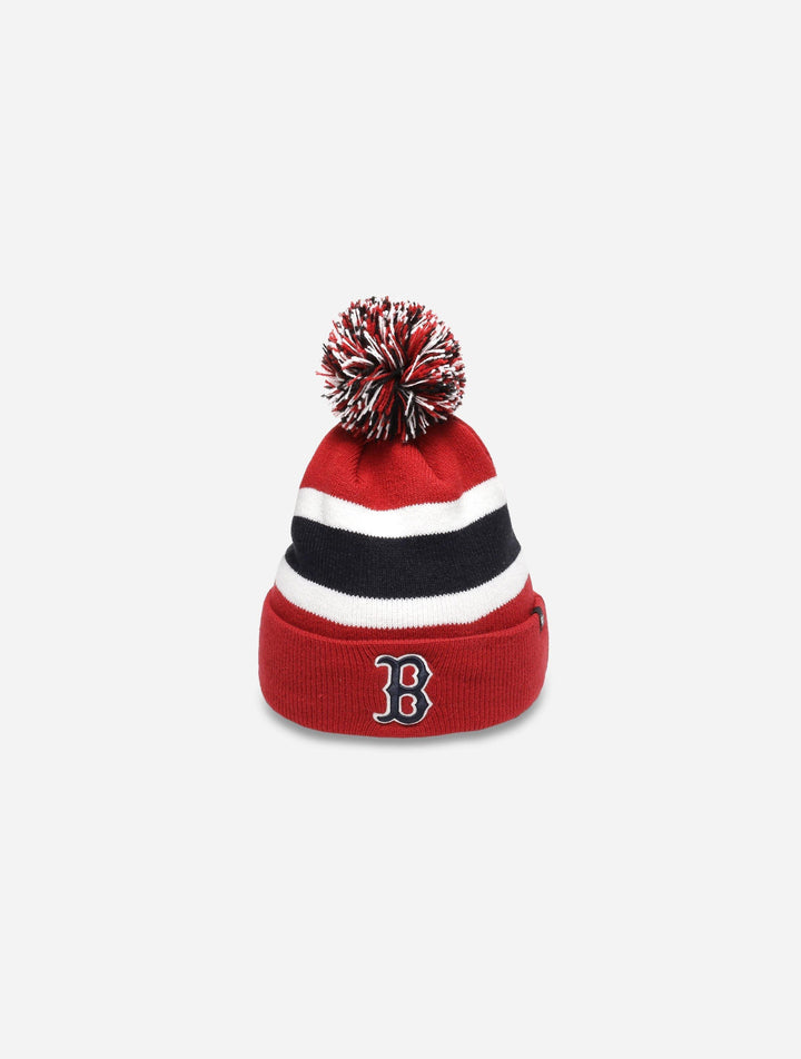 Brand 47 Boston Red Sox Breakaway Cuff Knit Pom Beanie - Challenger Streetwear