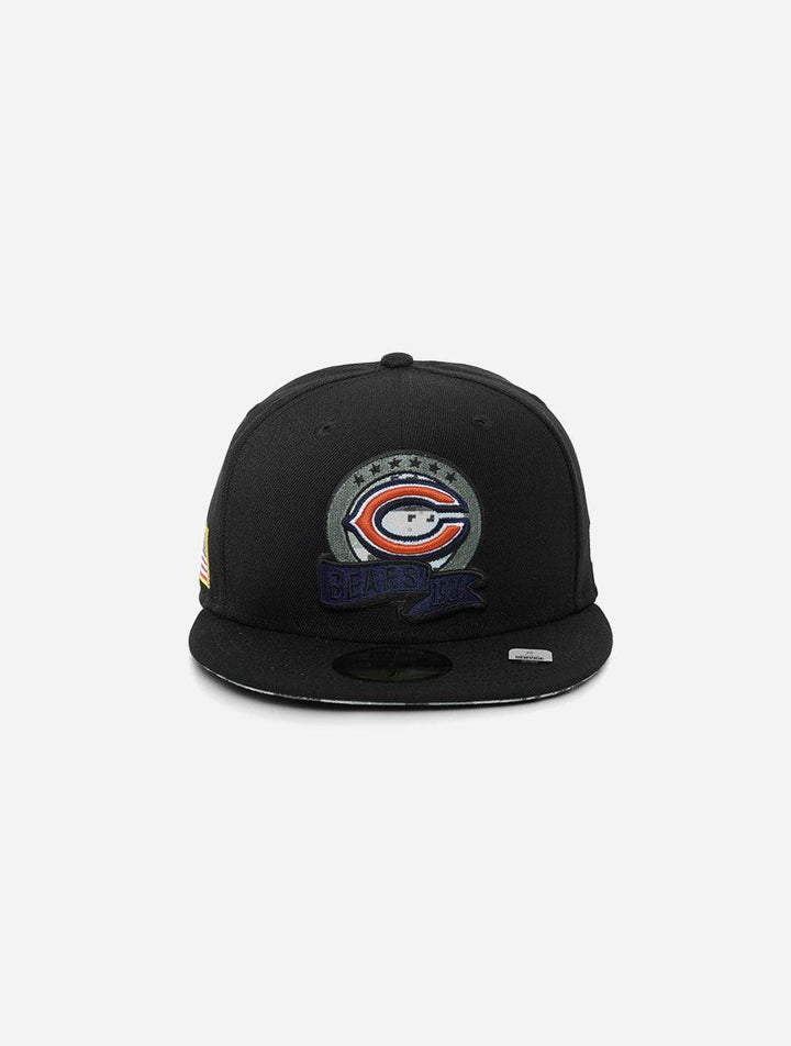 New Era Chicago Bear 59Fifty Side Line National Flag Fitted - Challenger Streetwear