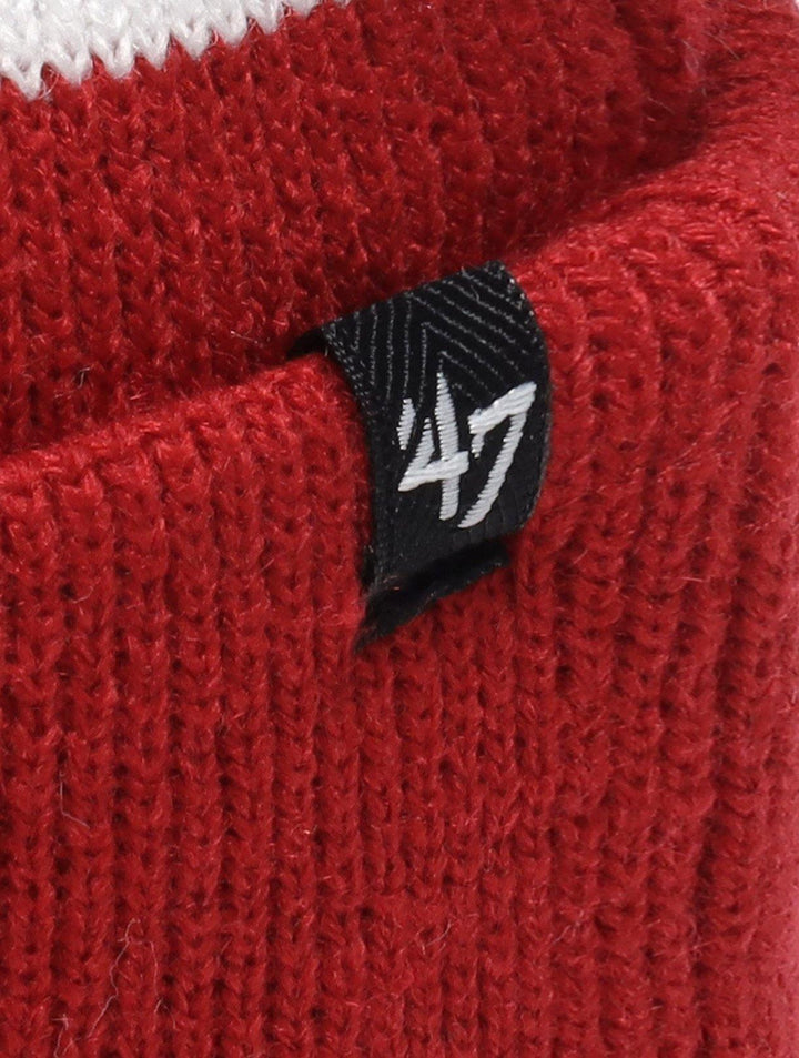 Brand 47 Chicago Blackhawks Breakaway Cuff Knit Pom Beanie - Challenger Streetwear