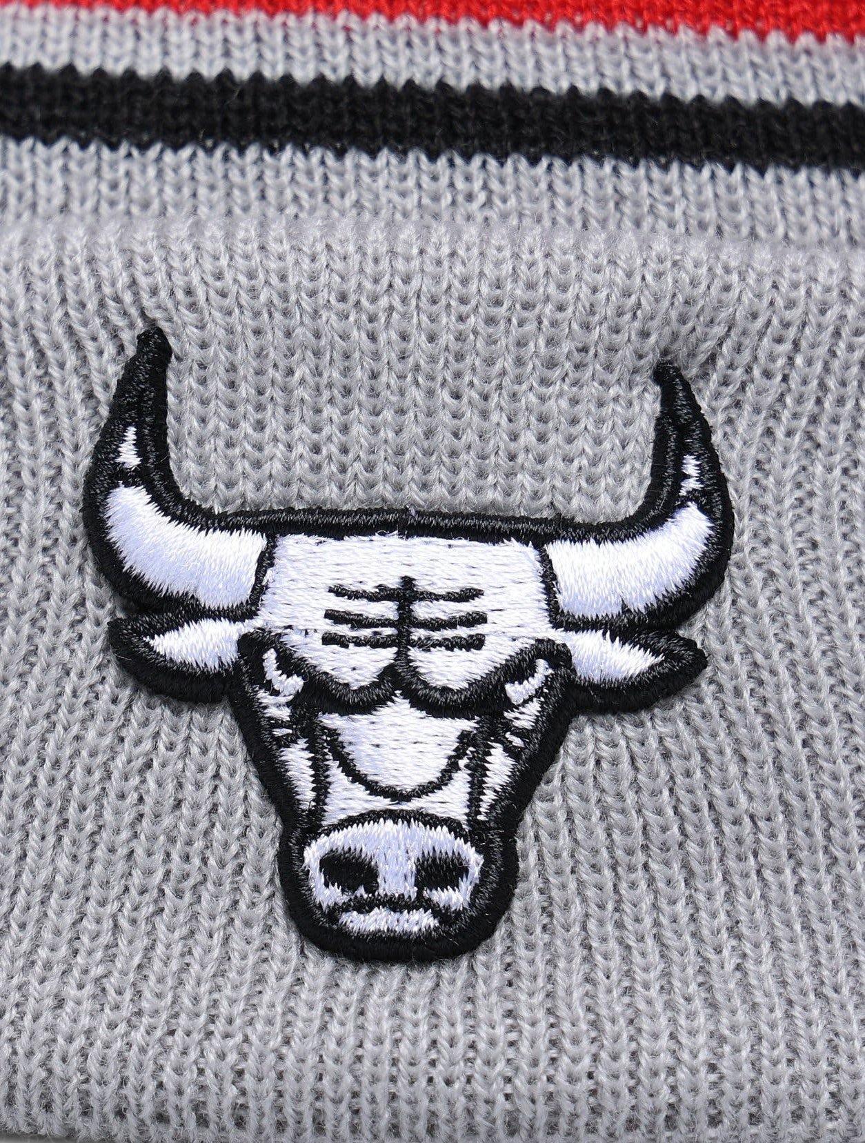 New Era Chicago Bulls Q221 Outline Thin Knit Beanie - Challenger Streetwear