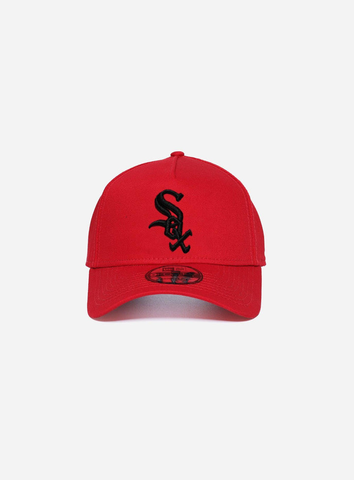 New Era Chicago White Sox Scarlet Stone 9Forty A-Frame Snapbacks - Challenger Streetwear