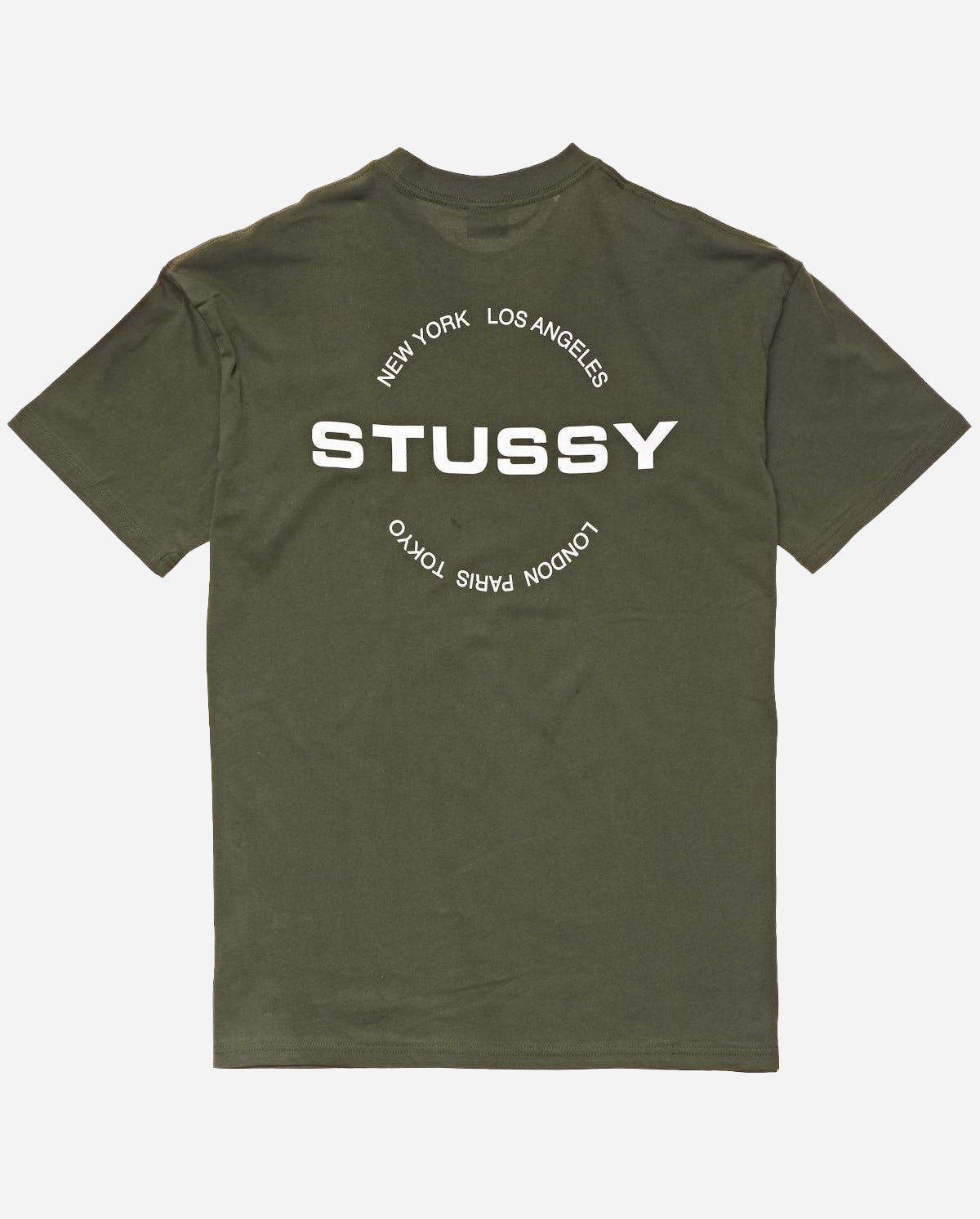 Stussy City Circle SS Tee - Challenger Streetwear