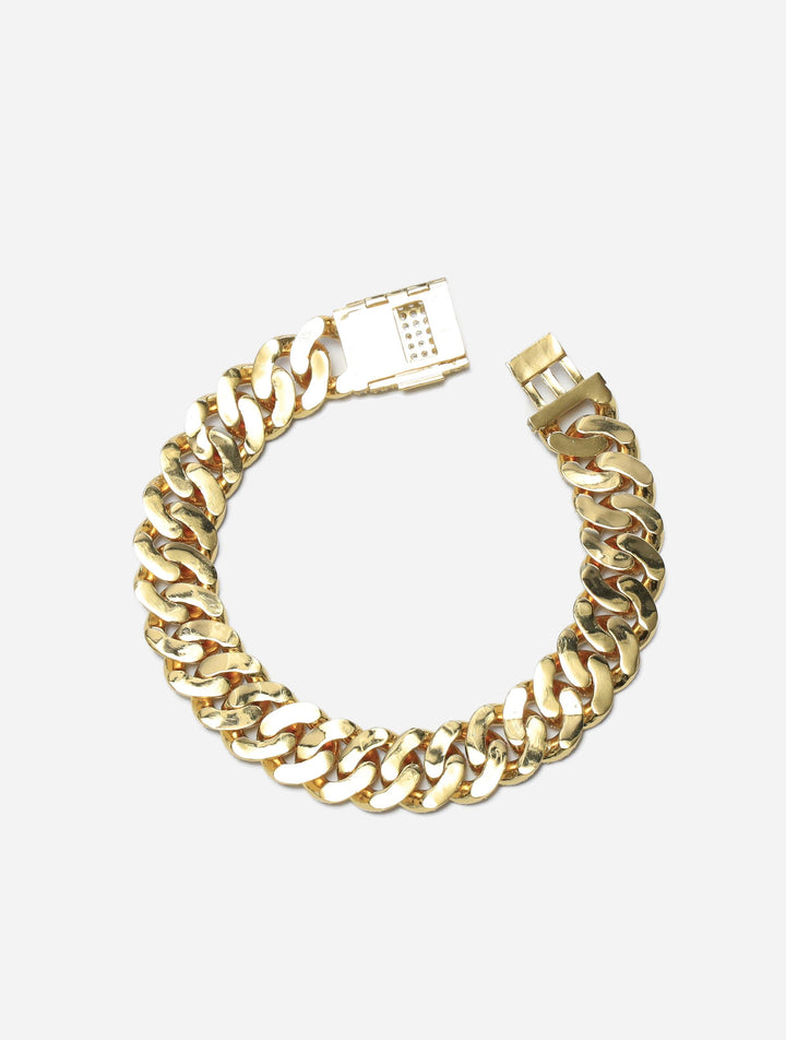 Gracias Dios Cuban Link Diamond 9" 18MM Bracelet - Challenger Streetwear