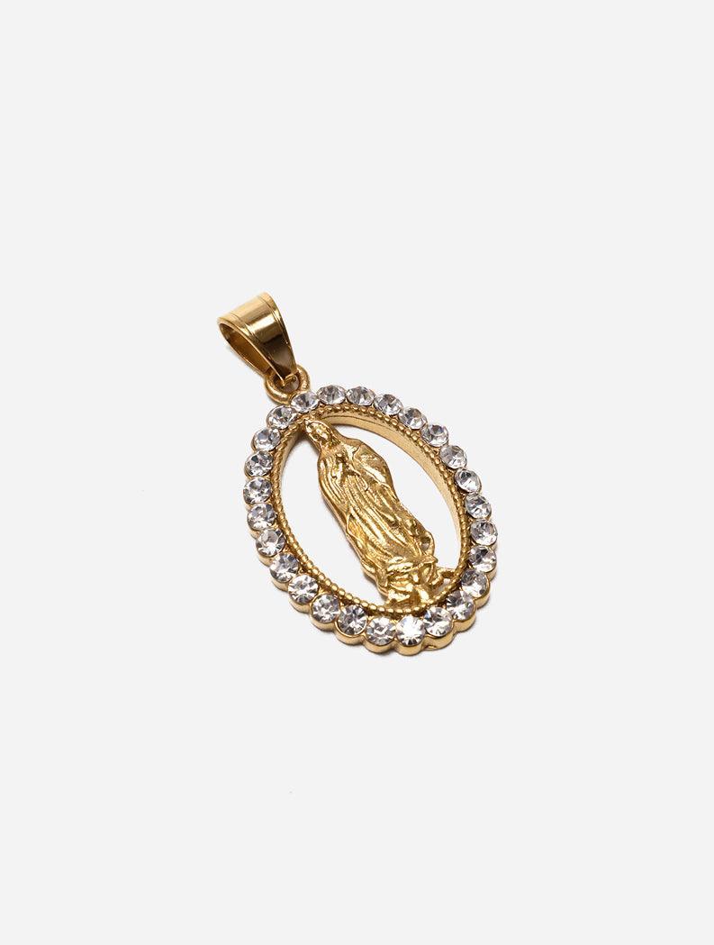 Religious store mary pendant