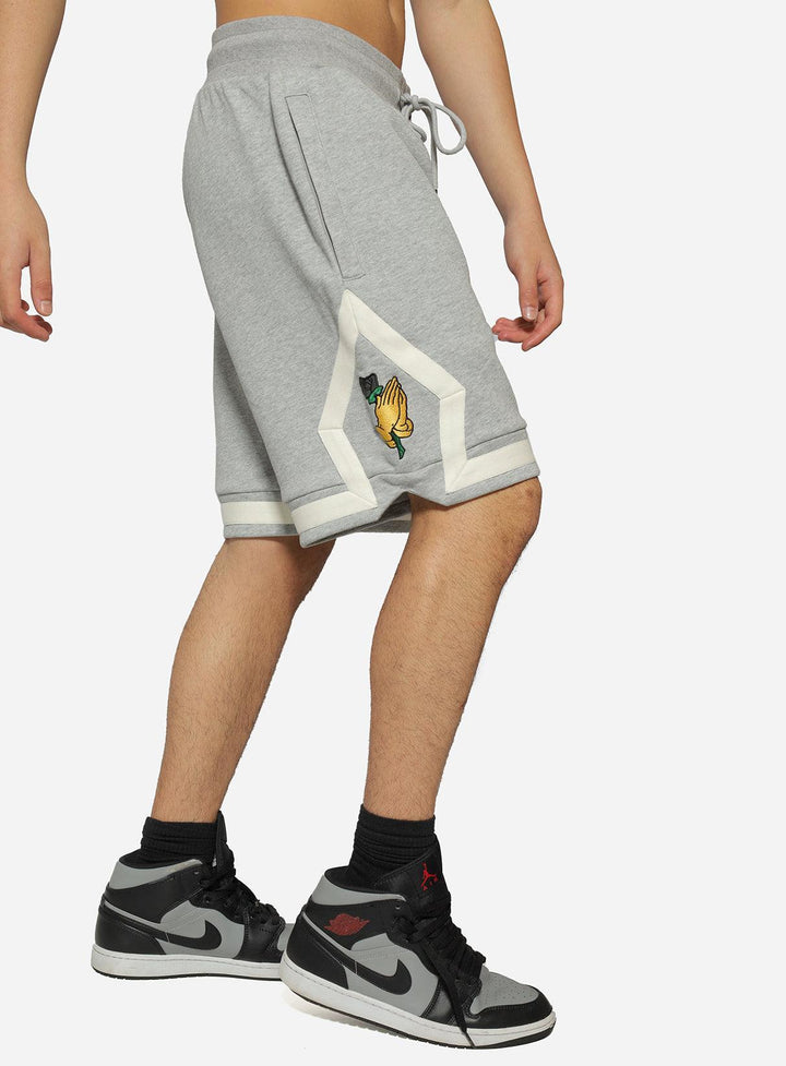 Gracias Dios Gracias Dios Pray Hand Reflective Short - Challenger Streetwear