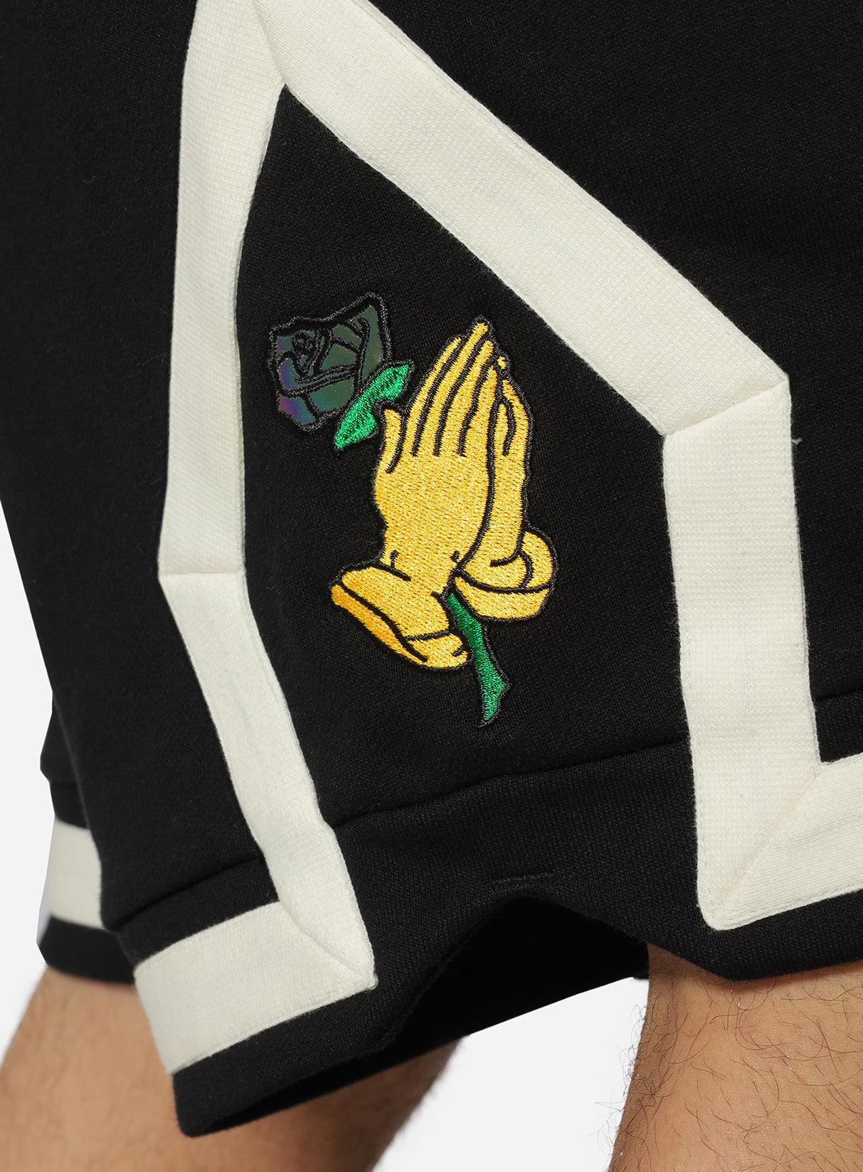 Gracias Dios Gracias Dios Pray Hand Reflective Short - Challenger Streetwear