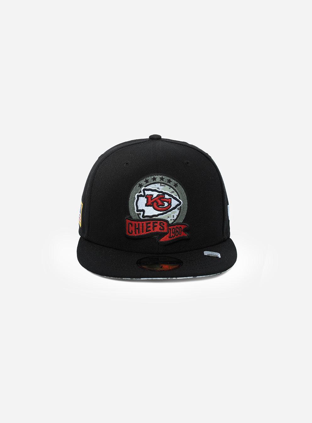 New Era Kansas City Chiefs 59Fift Sideline National Flag Fitted Hat - Challenger Streetwear