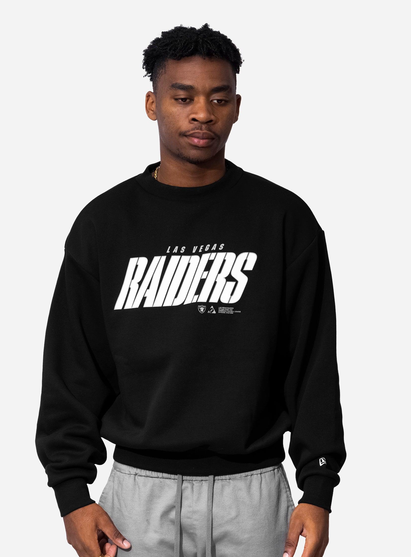 New Era Las Vegas Raiders Official Team Colours Black Sweatshirt - Challenger Streetwear