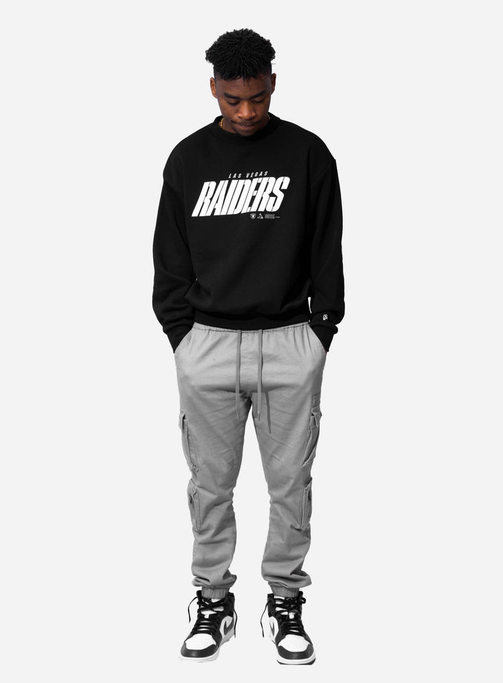 New Era Las Vegas Raiders Official Team Colours Black Sweatshirt - Challenger Streetwear