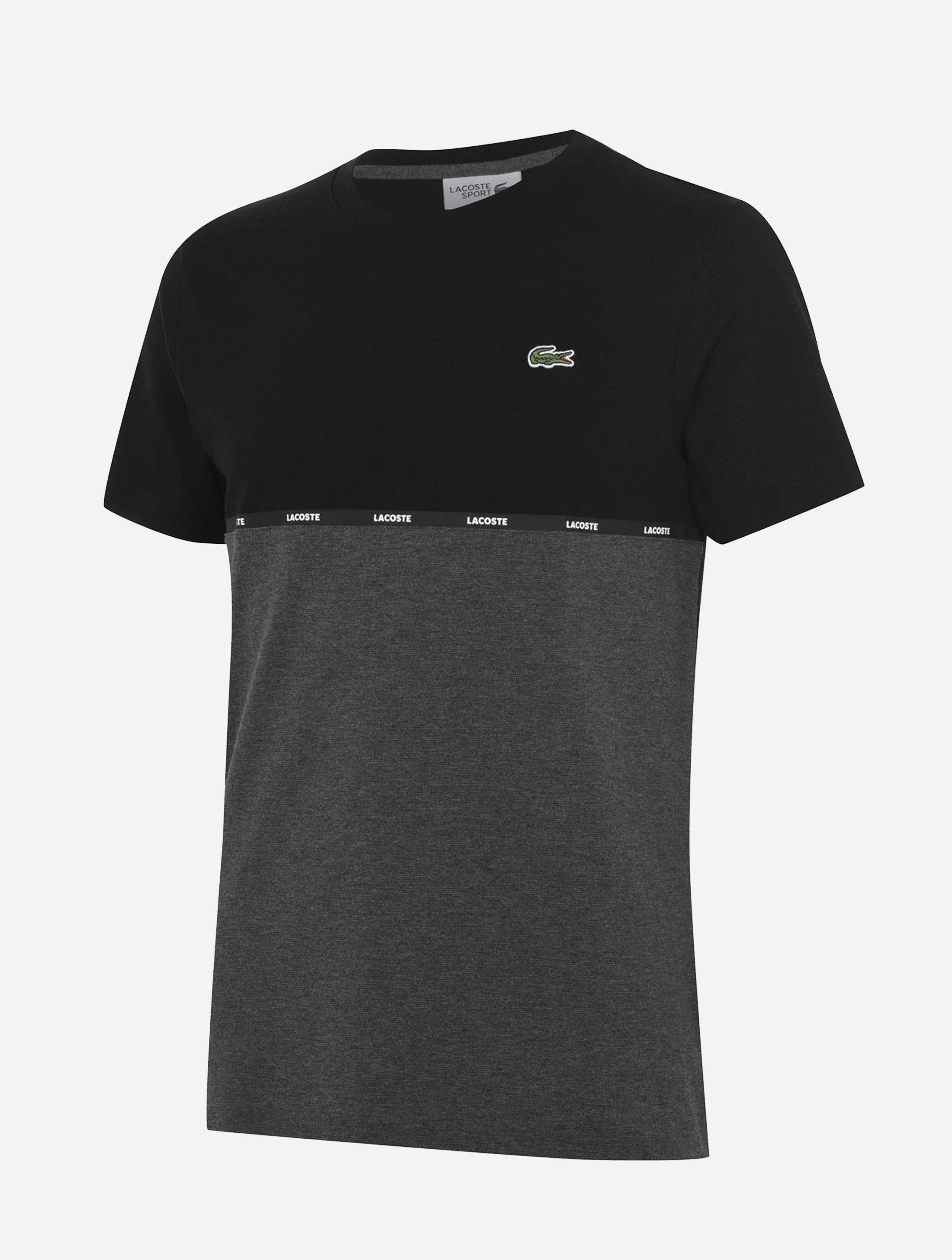 Lacoste Logo Taping Light Knit T-Shirt - Challenger Streetwear