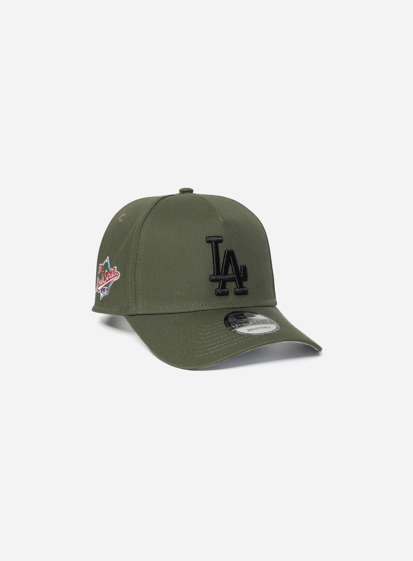 New Era Los Angeles Dodgers Olive World Series 9Forty A-Frame Snapback - Challenger Streetwear