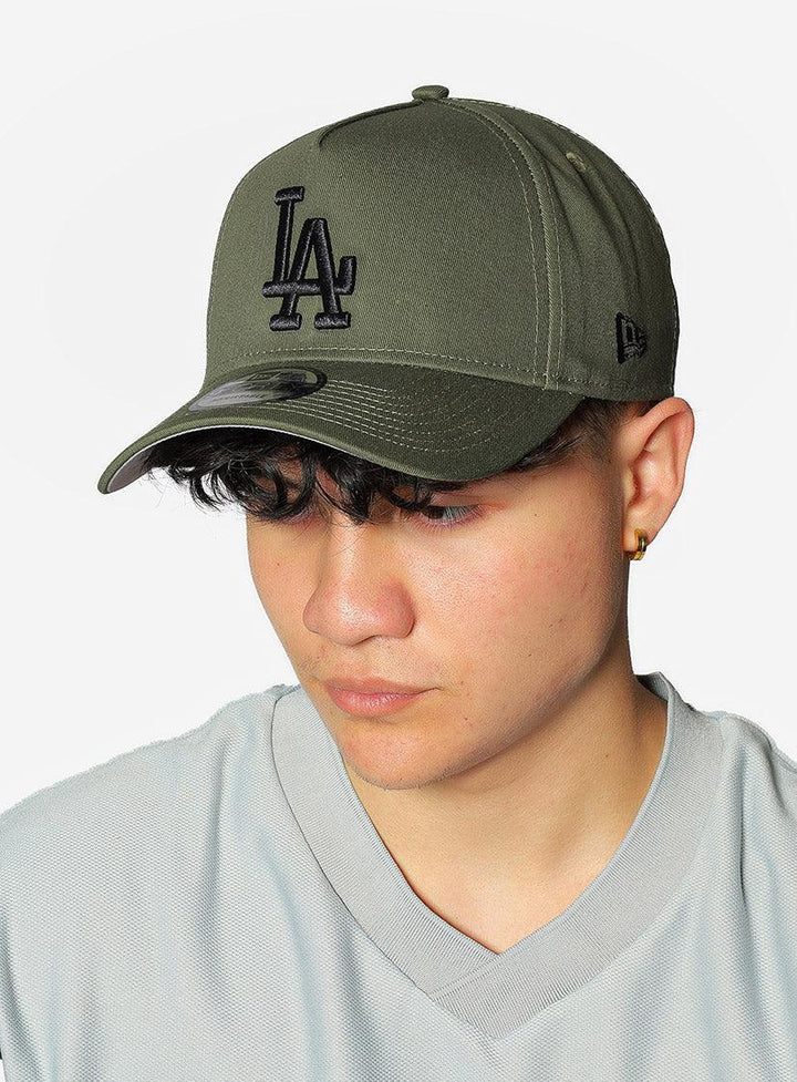 New Era Los Angeles Dodgers Olive World Series 9Forty A-Frame Snapback - Challenger Streetwear