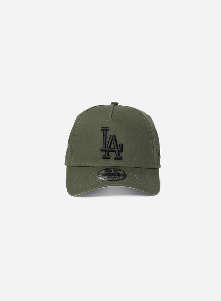 New Era Los Angeles Dodgers Olive World Series 9Forty A-Frame Snapback - Challenger Streetwear
