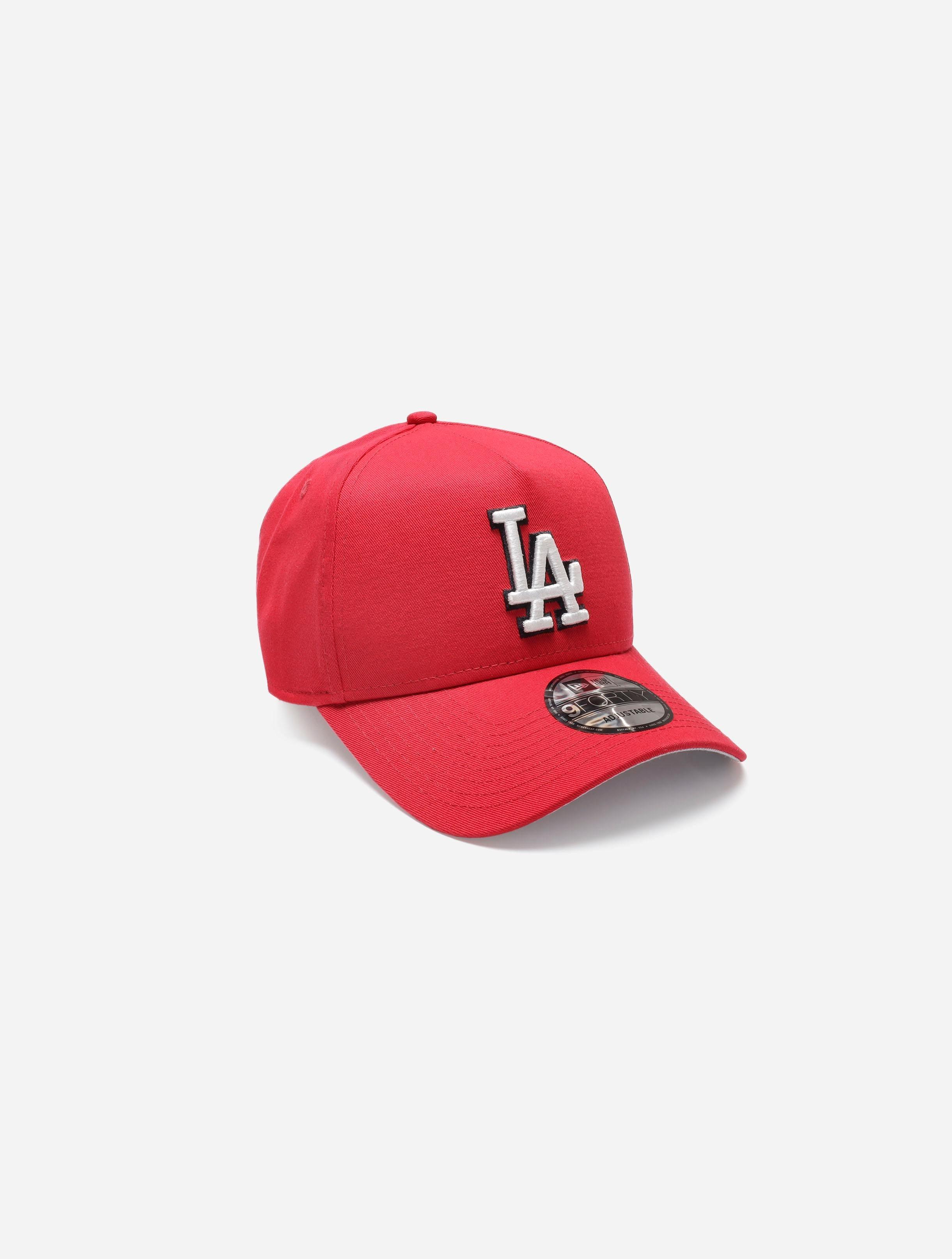 New Era Los Angeles Dodgers Scarlet 9Forty A-Frame Snapback - Challenger Streetwear