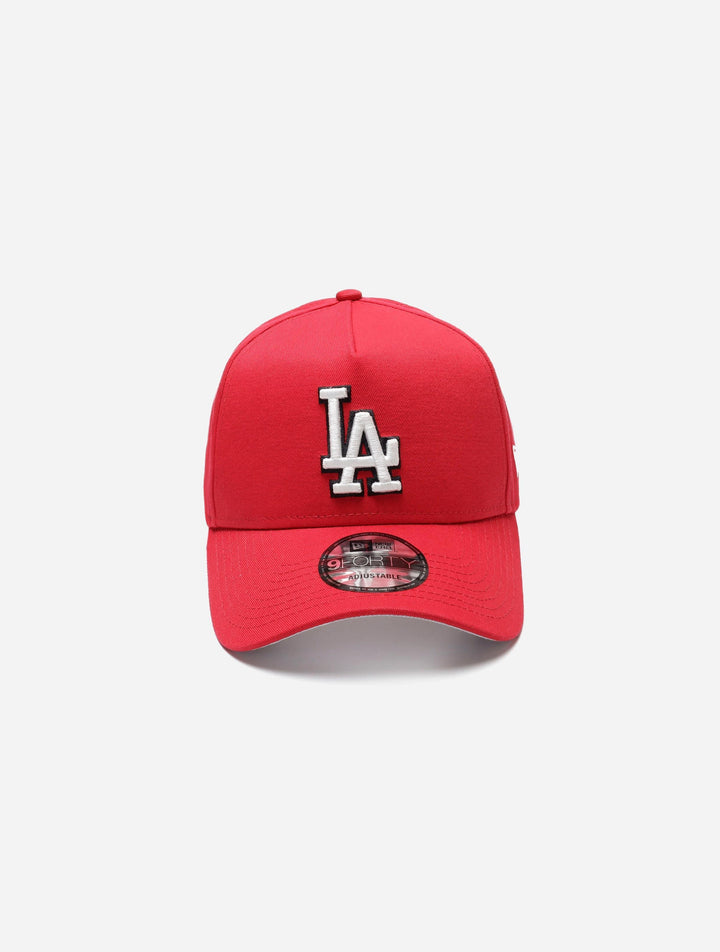 New Era Los Angeles Dodgers Scarlet 9Forty A-Frame Snapback - Challenger Streetwear