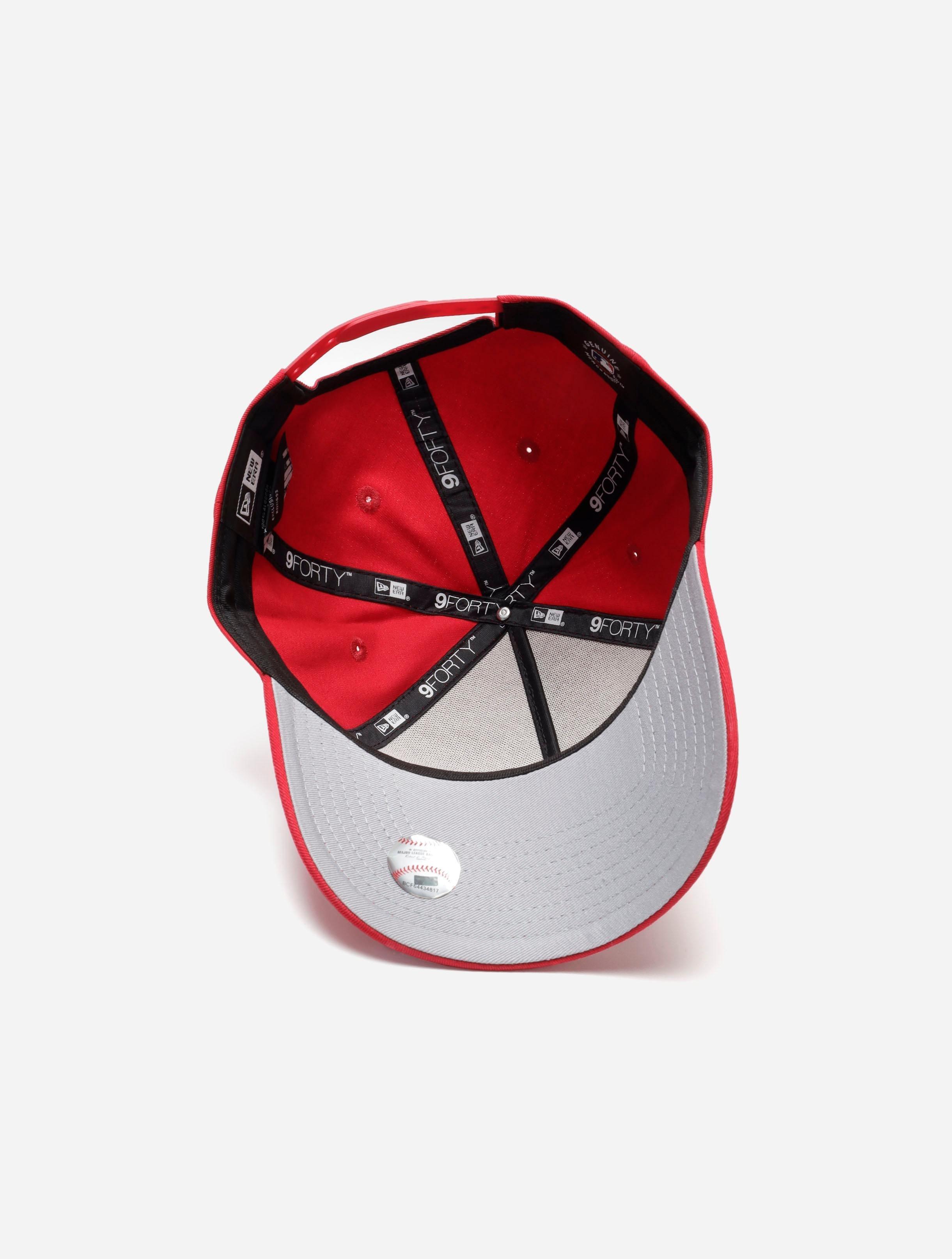 New Era Los Angeles Dodgers Scarlet 9Forty A-Frame Snapback - Challenger Streetwear