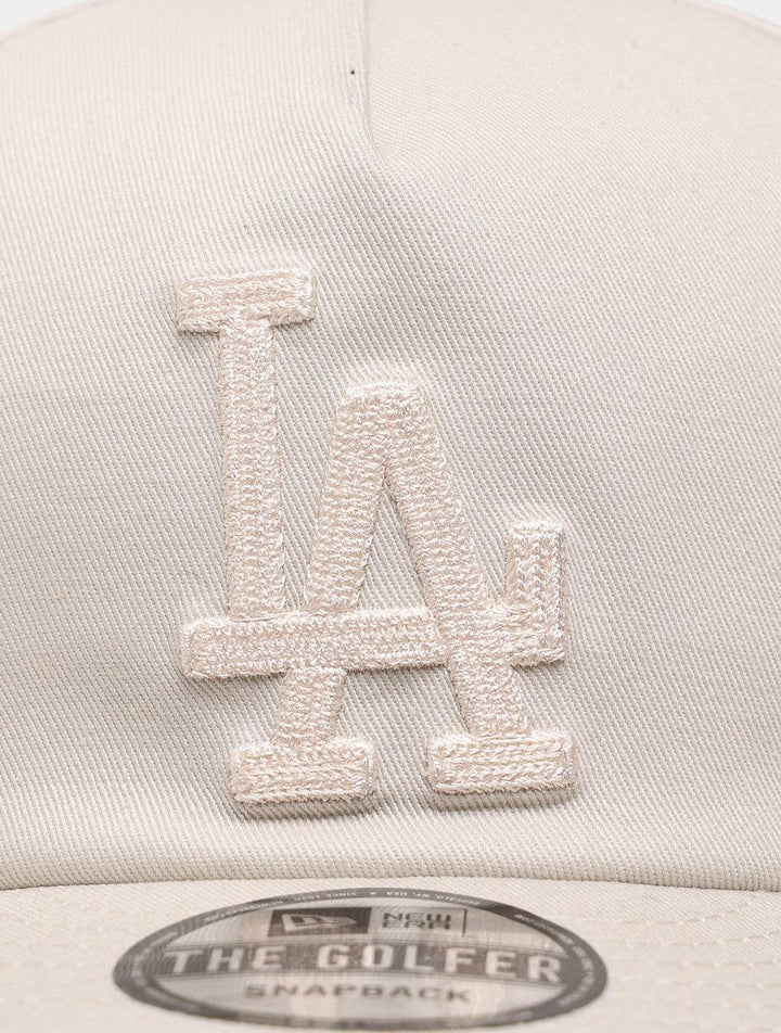 New Era Los Angeles Dodgers Stone Chain Stitch The Golfer A-Frame Snapback - Challenger Streetwear
