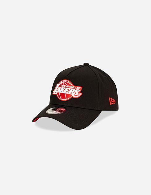 New Era Los Angeles Laker 9Forty A-Frame Q421 BLK Snapback - Challenger Streetwear