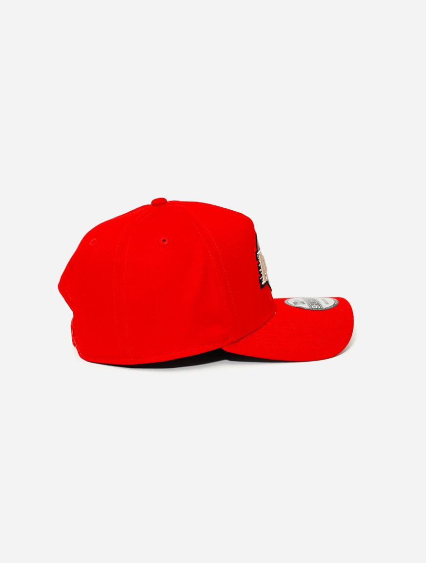 New Era Los Angeles Lakers 9 Forty A-Frame Scarlet Stone - Challenger Streetwear
