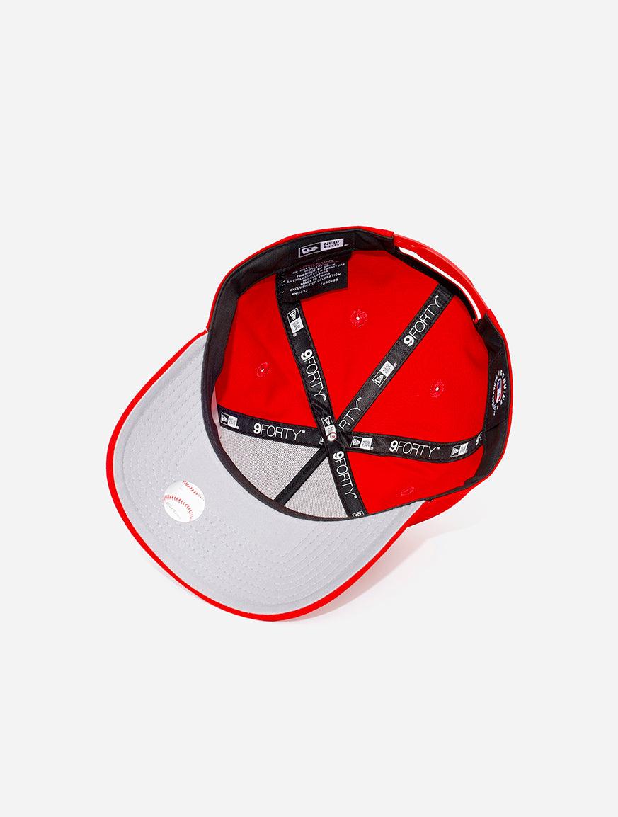 New Era Los Angeles Lakers 9 Forty A-Frame Scarlet Stone - Challenger Streetwear
