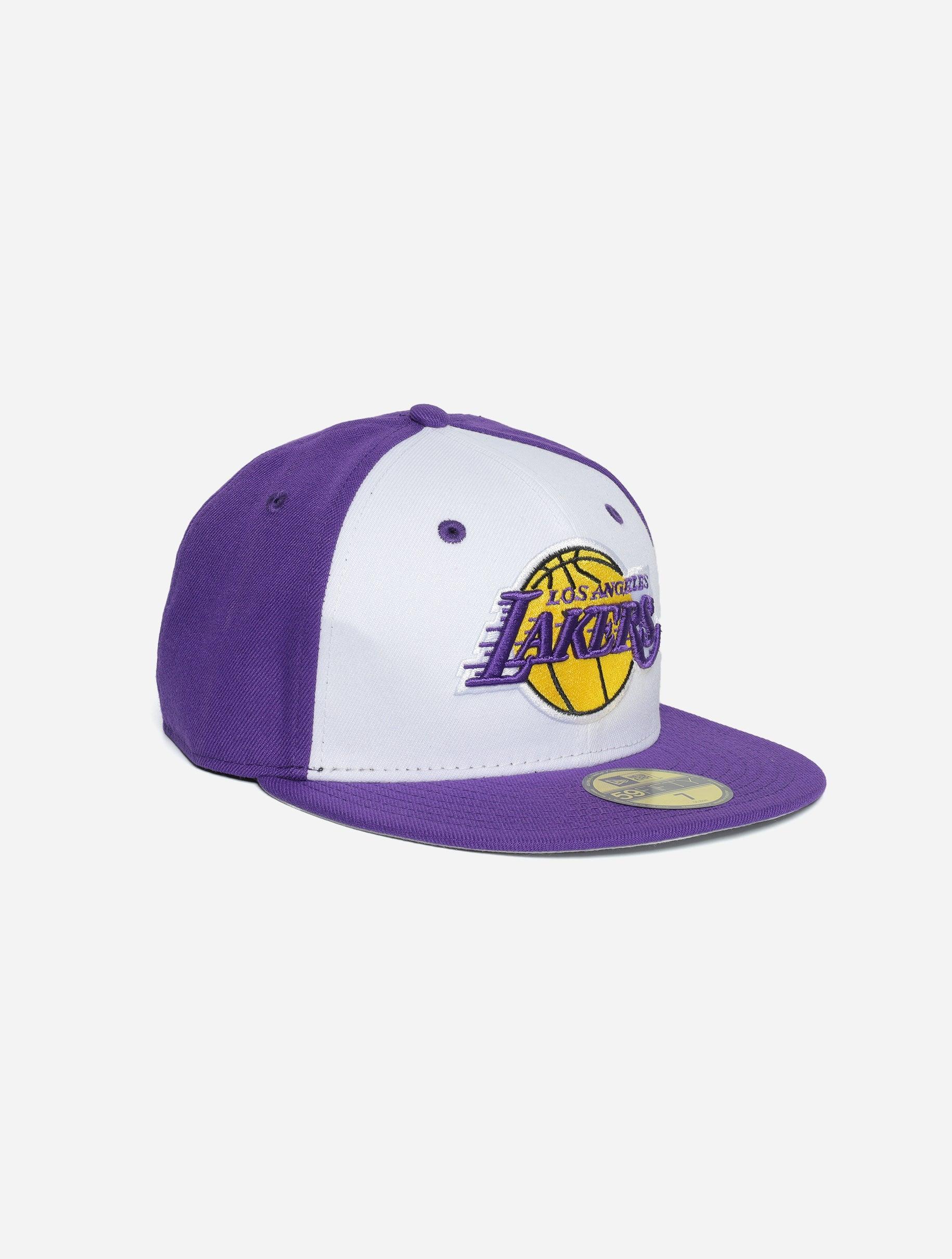 New Era Los Angeles Lakers Block Out 59Fifty Fitted - Challenger Streetwear