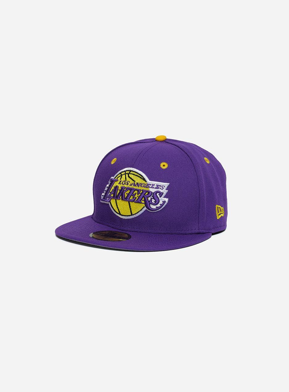 New Era Los Angeles Lakers Rear Script 59Fifty Fitted - Challenger Streetwear