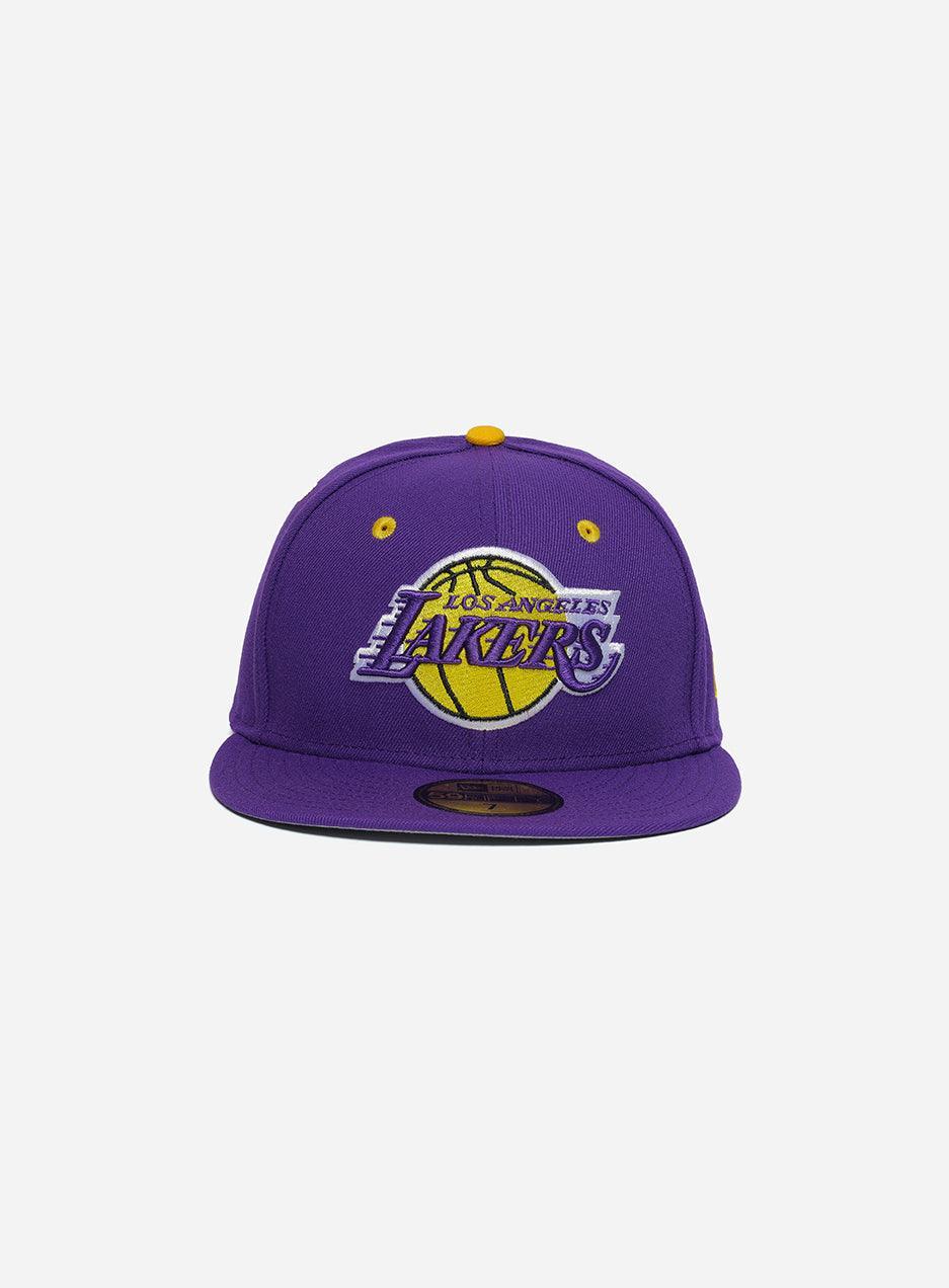 New Era Los Angeles Lakers Rear Script 59Fifty Fitted - Challenger Streetwear