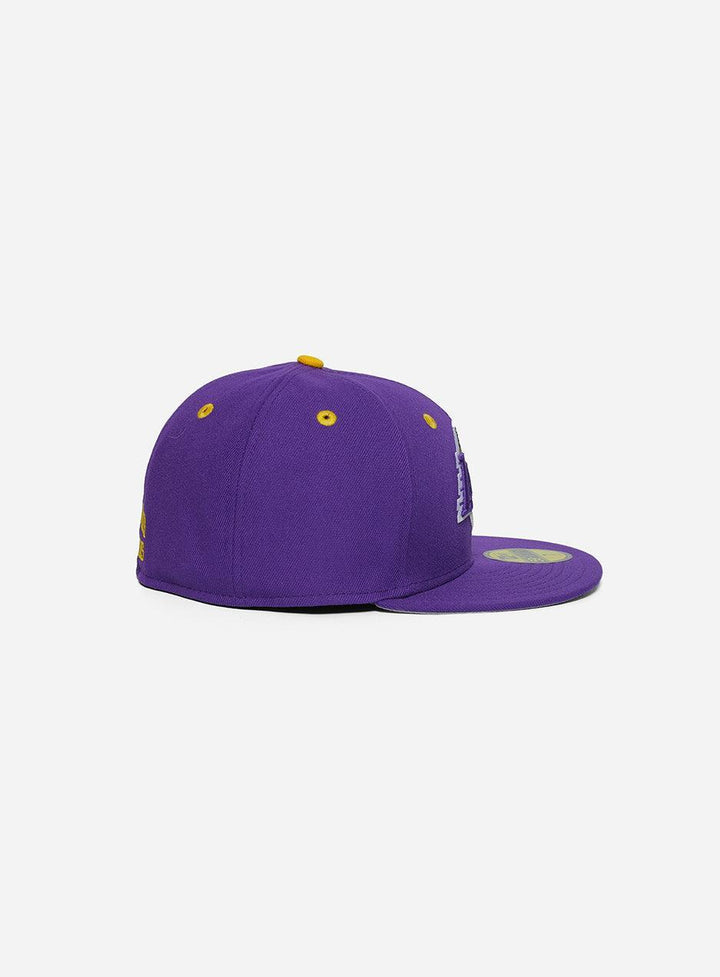 New Era Los Angeles Lakers Rear Script 59Fifty Fitted - Challenger Streetwear