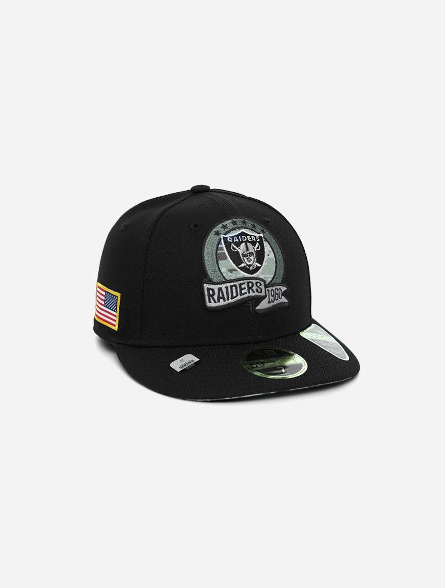 Los Vegas Raiders Low Profile 59Fifty Side National Flag