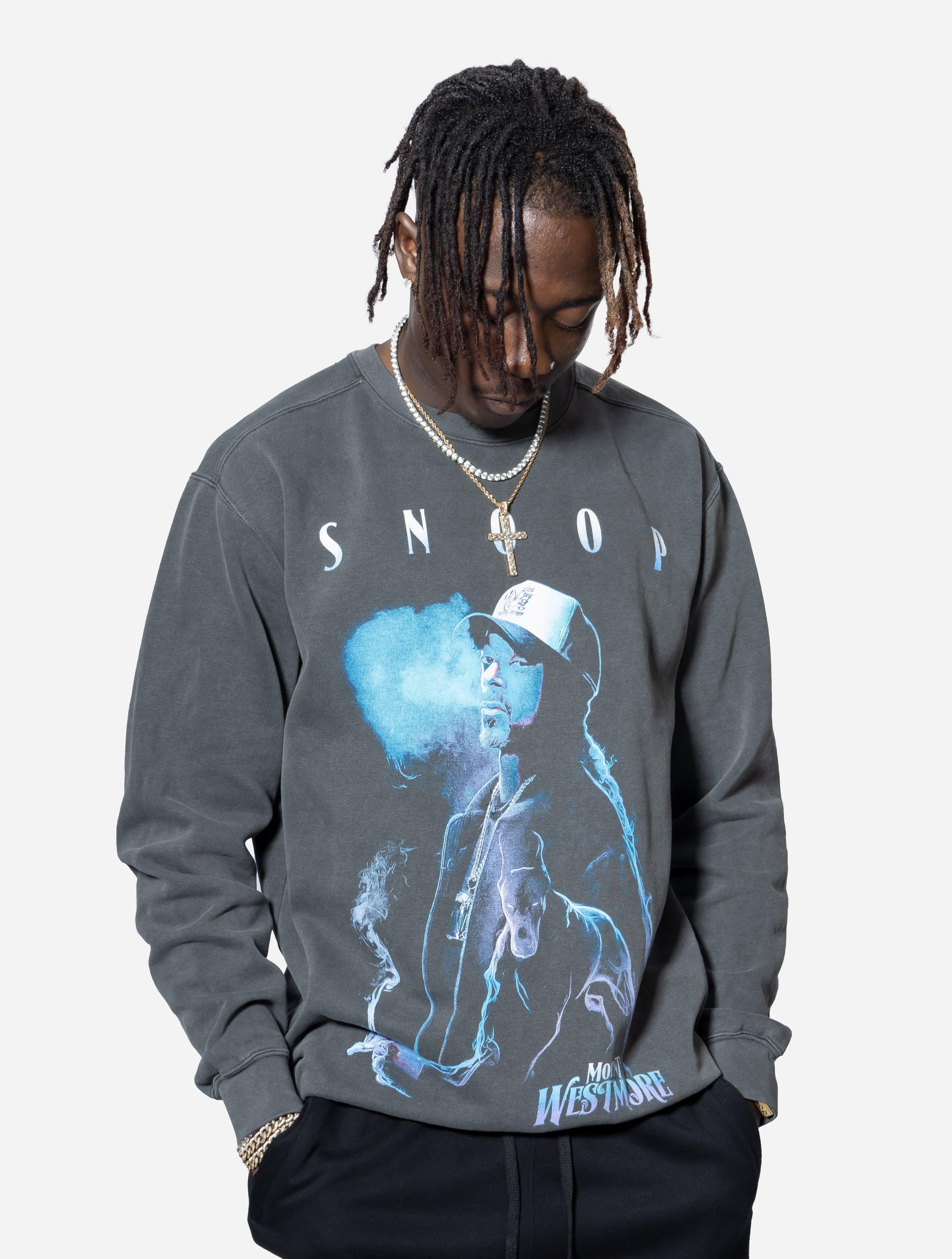 Omni Merch Mount Westmore Snoop Dogg Crew Sweatshirt - Challenger Streetwear