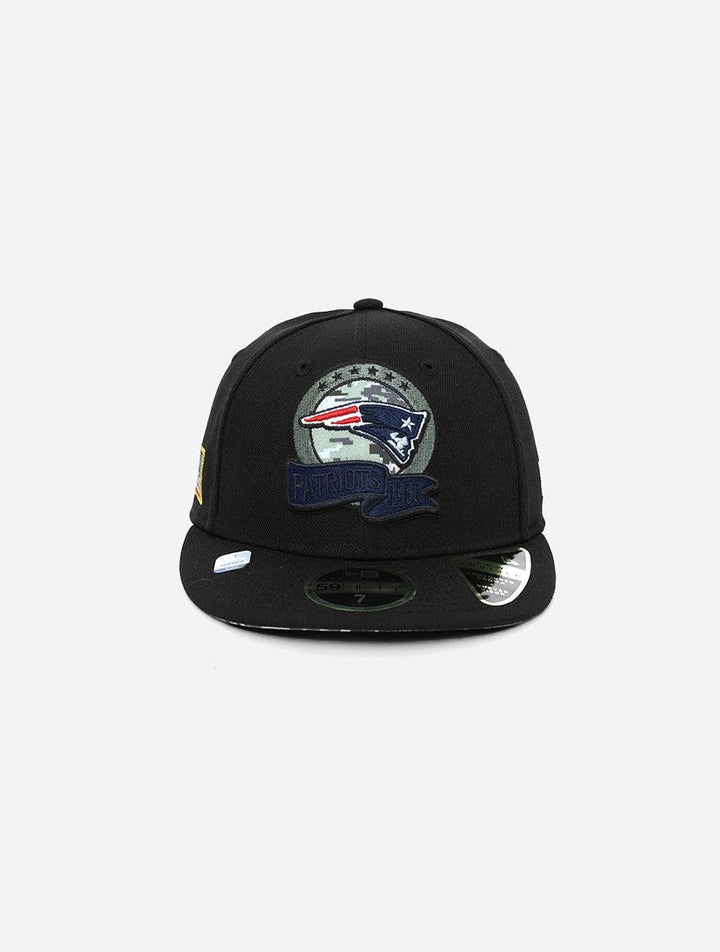 New Era New England Patriots Low Profile 59Fifty Side line National Flag Fitted hat - Challenger Streetwear