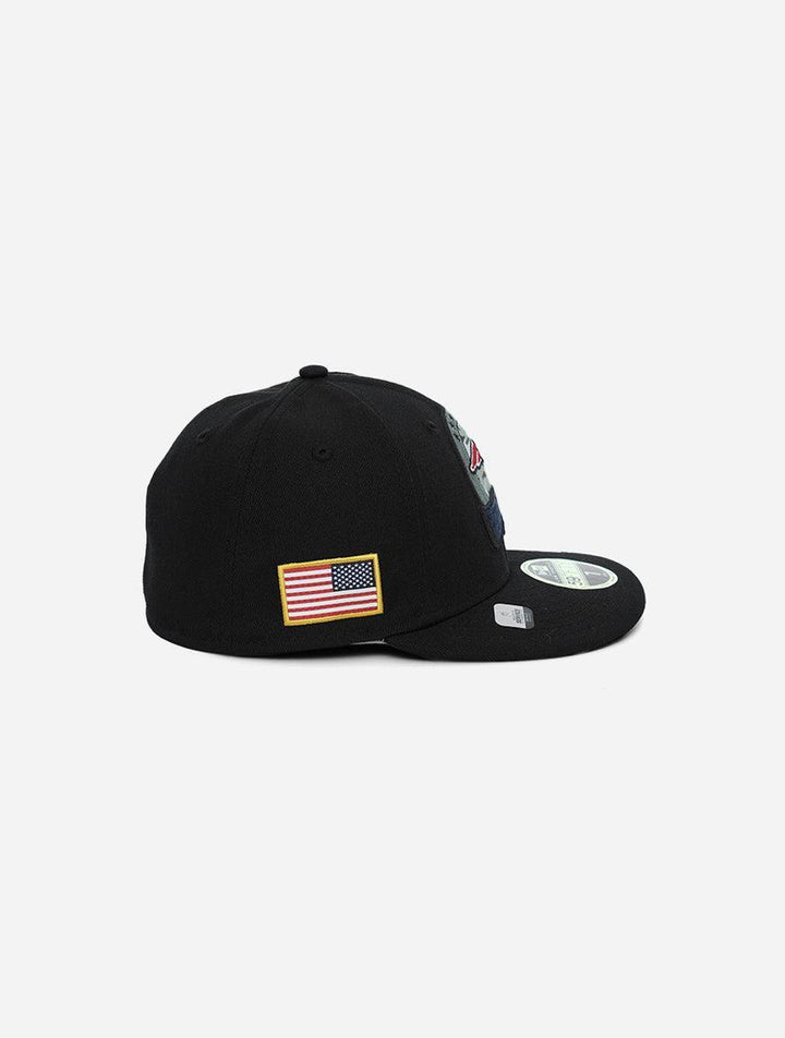 New Era New England Patriots Low Profile 59Fifty Side line National Flag Fitted hat - Challenger Streetwear