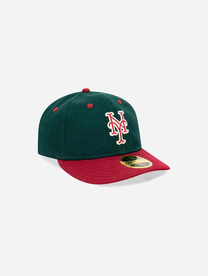 New Era New York Mets Dark Green Cardinal Retro Crown 59FIFTY Fitted - Challenger Streetwear
