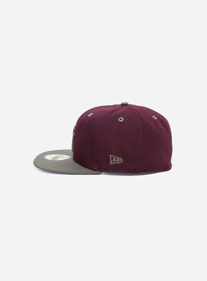 New Era New York Yankees 59Fifty Fitted World Series Burgundy Trail Mix - Challenger Streetwear
