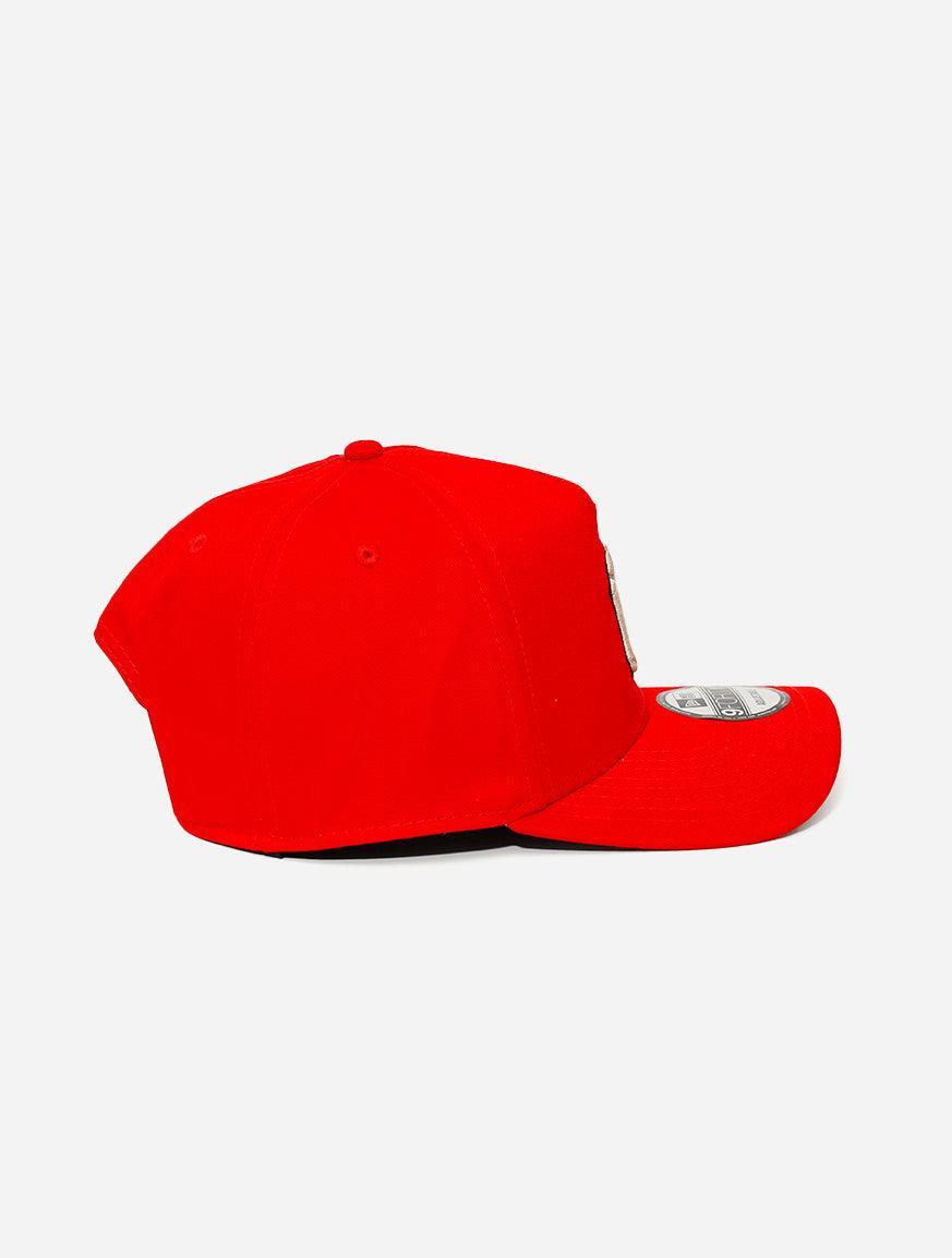 New Era New York Yankees 9 Forty A-Frame Scarlet Stone - Challenger Streetwear