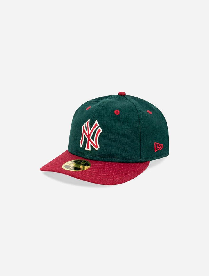 New Era New York Yankees Dark Green Cardinal Retro Crown 59FIFTY Fitted - Challenger Streetwear